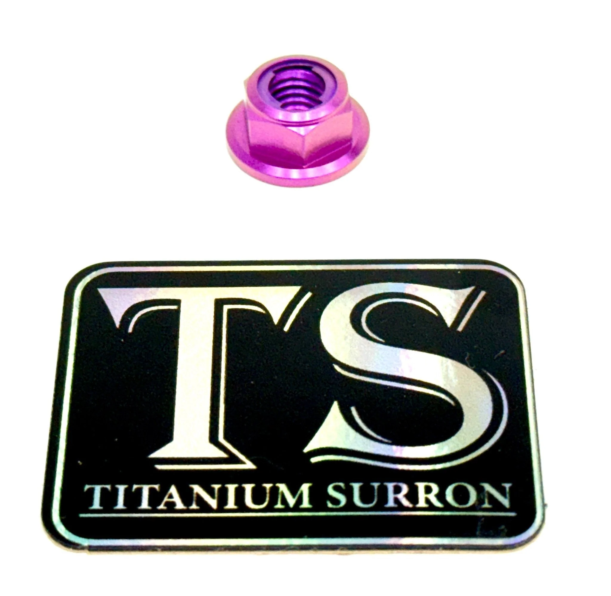 Titanium Lock Nut - M8x1.25 - Image 5
