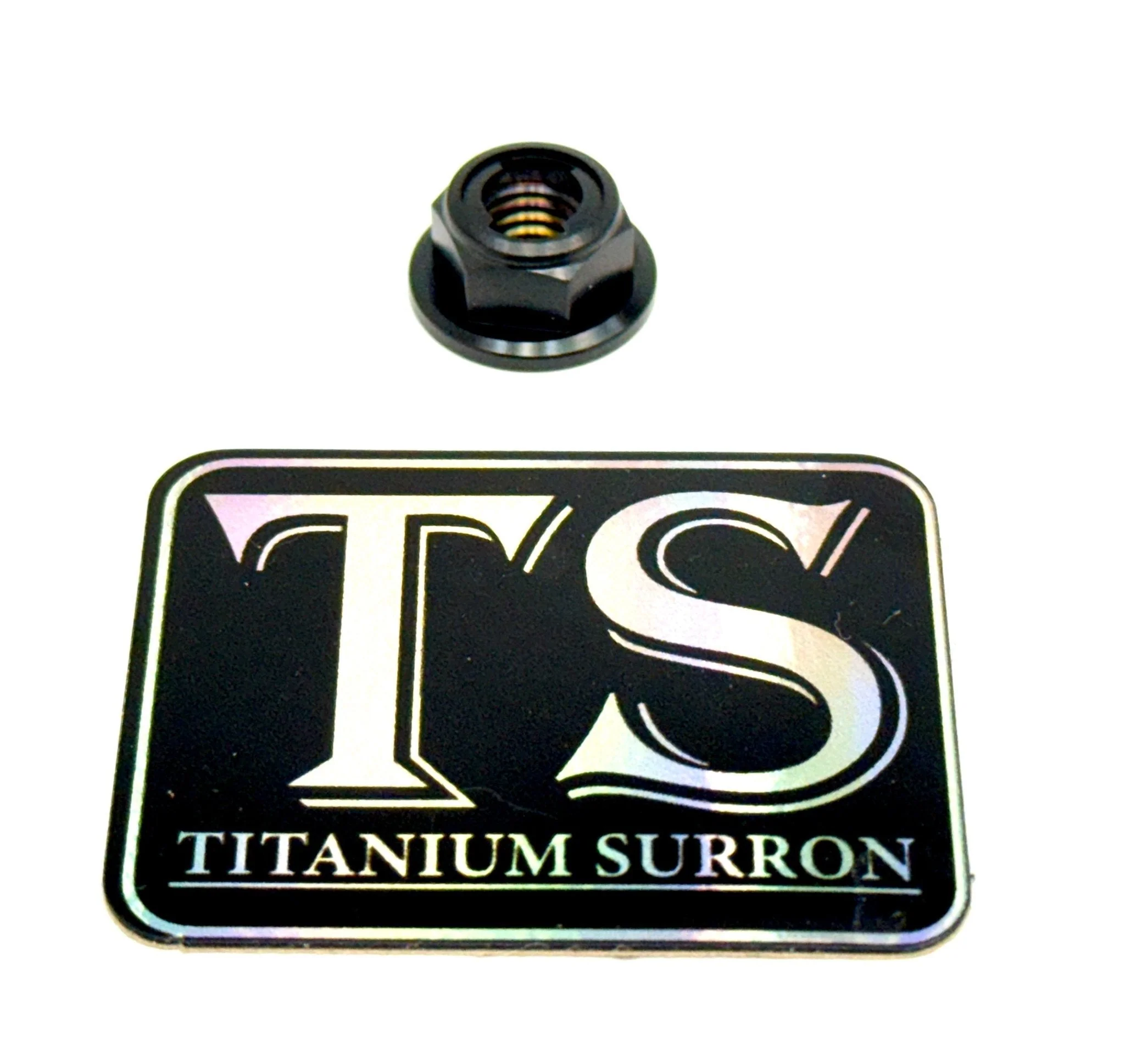 Titanium Lock Nut - M8x1.25 - Image 6