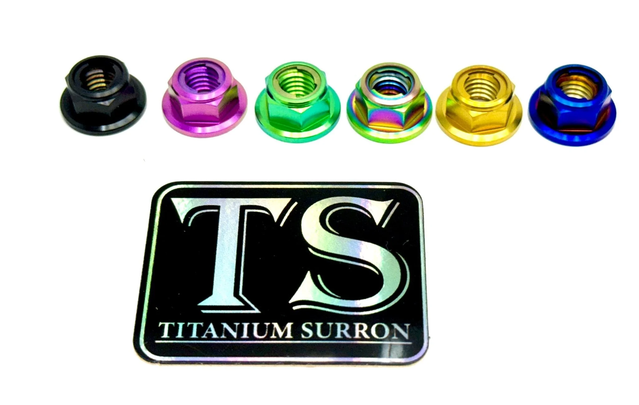Titanium Lock Nut - M8x1.25 - Image 7