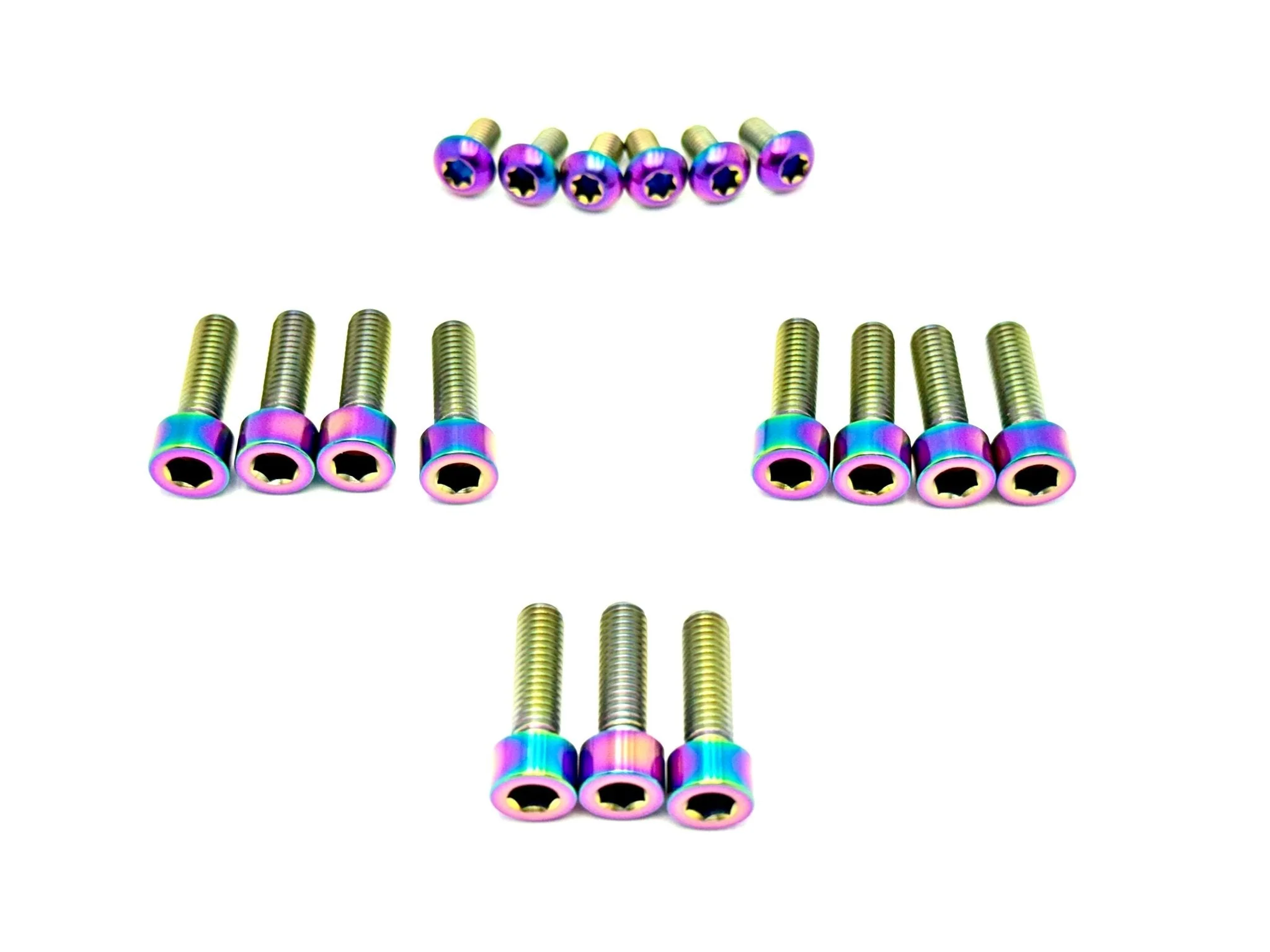 Titanium RFloXa Hawk 35 Pro and Max Fork Bolt Kits (21 pcs) - Image 2
