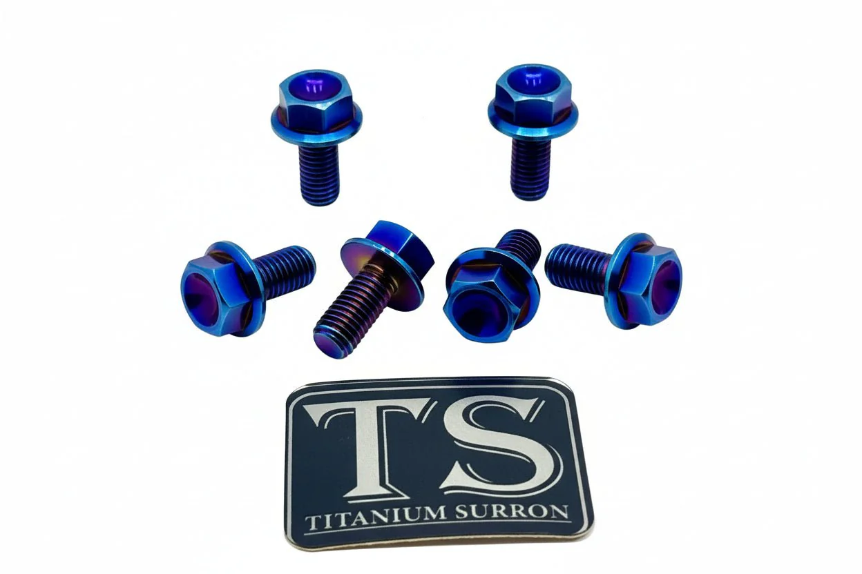 Titanium Sprocket Bolts - Surron, Talaria, Eride Pro, 79 Bike, Rerode - Image 27