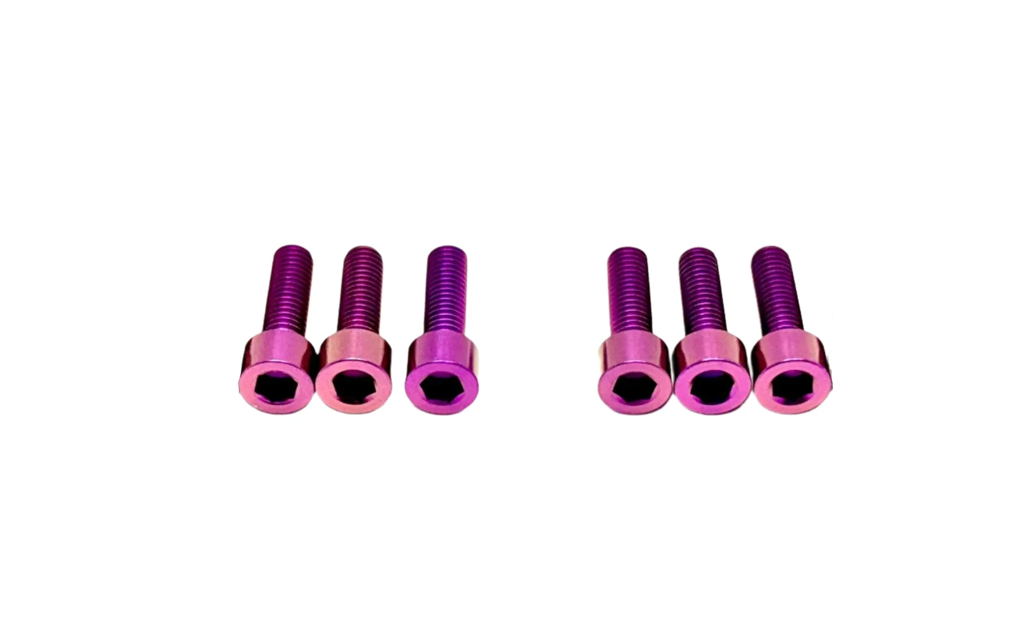 Titanium Surron LBX Stem Bolt Kit (6 pieces) - Image 2