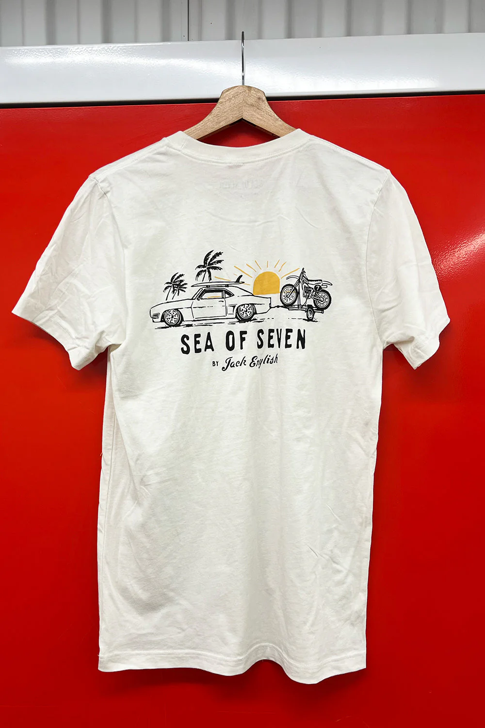 Today We Ride Mens Tee by SEA OF SEVEN - Image 4