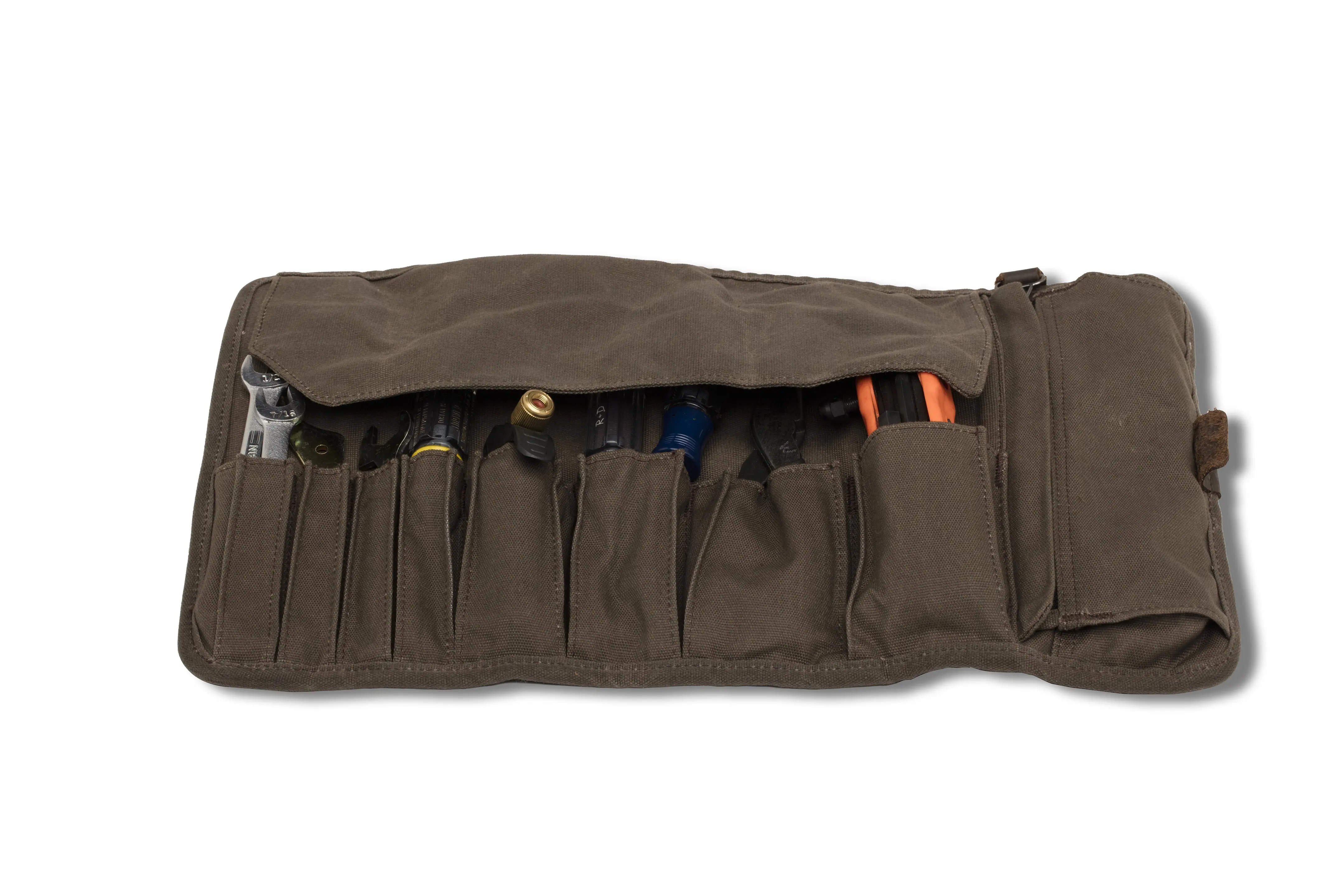 Burley Tool Roll Bag - Dark Oak - Image 3