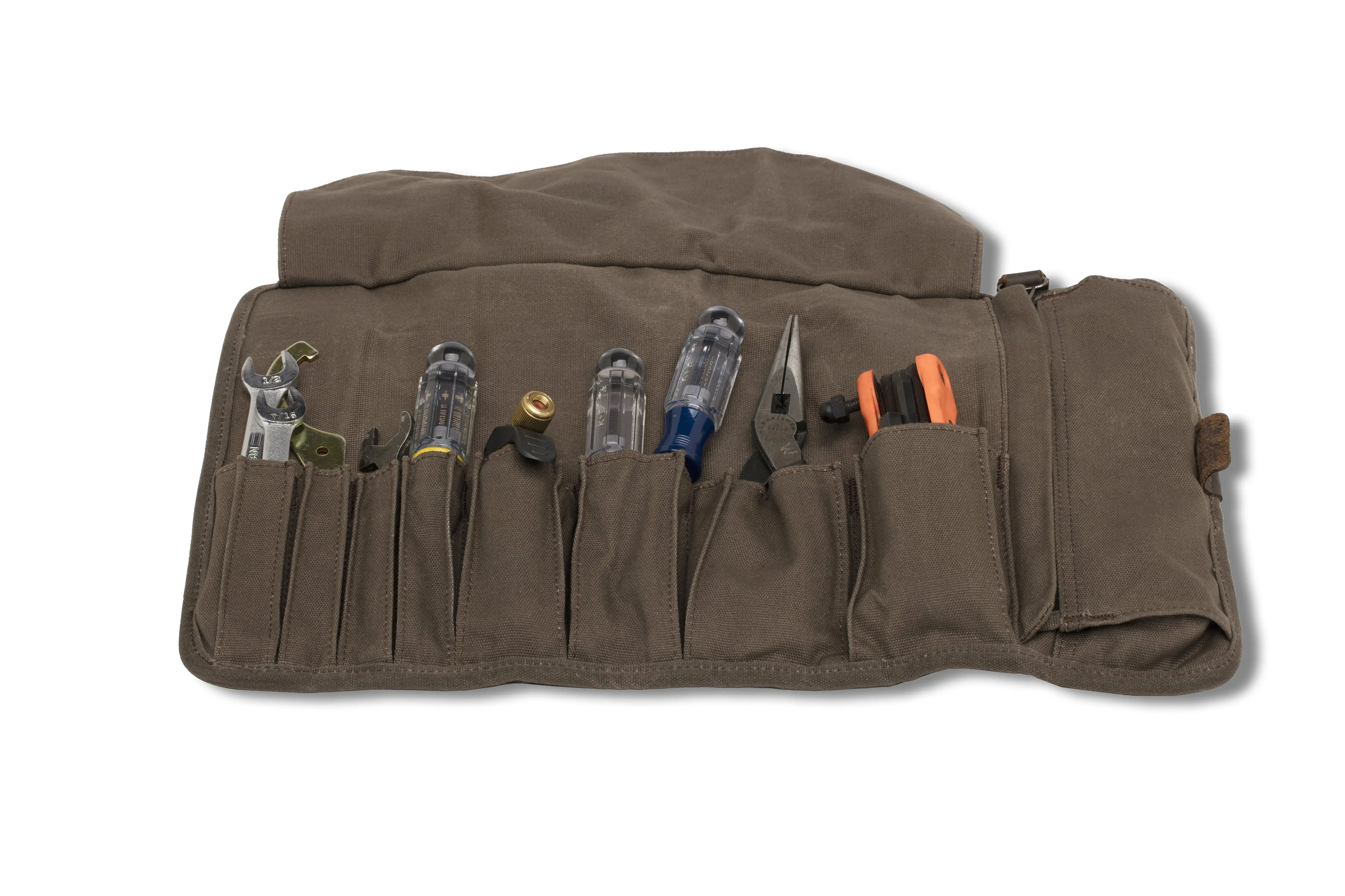 Burley Tool Roll Bag - Dark Oak - Image 4