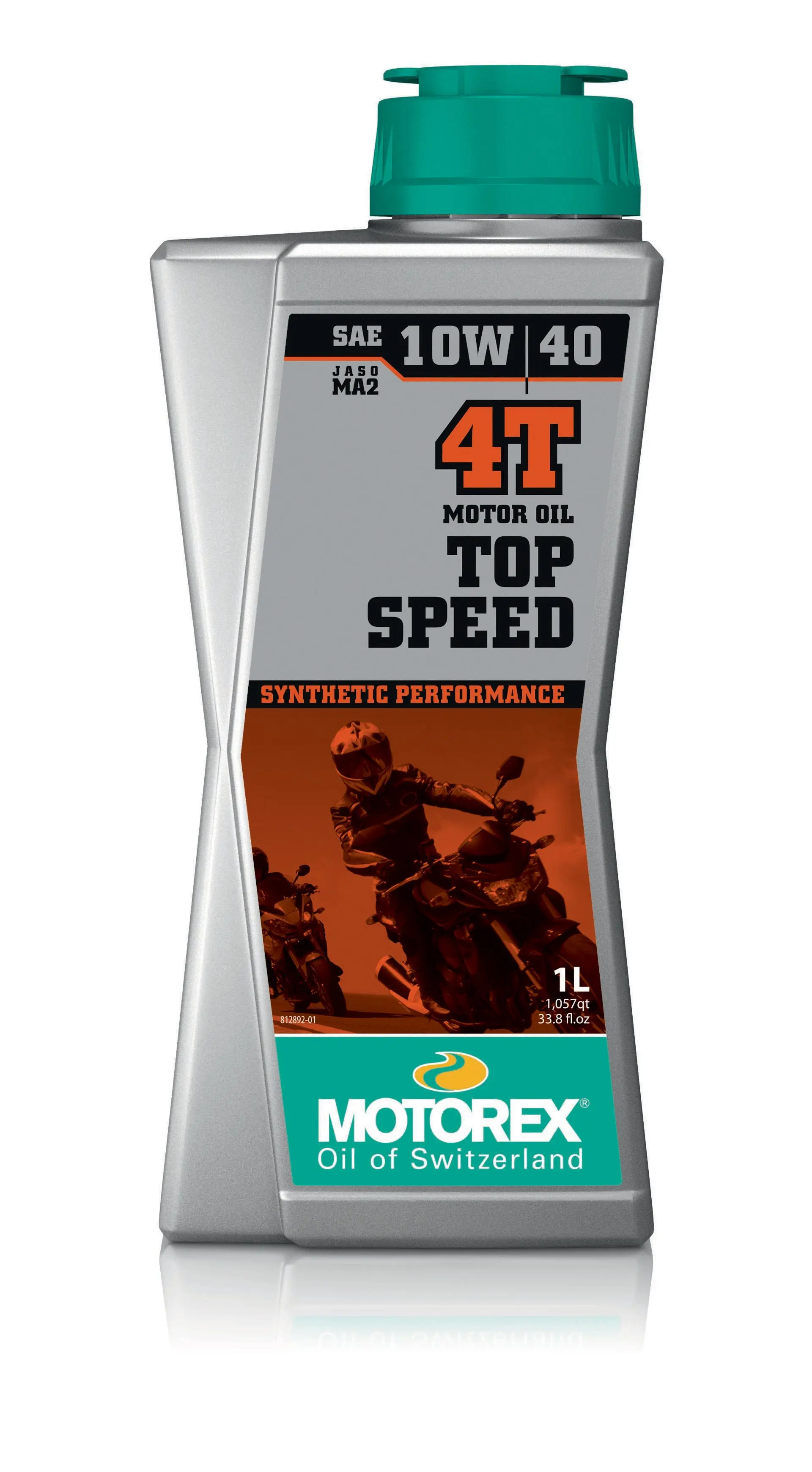 Motorex 4T 10w40 Top Speed – Synthetic Performance Oil (1L)