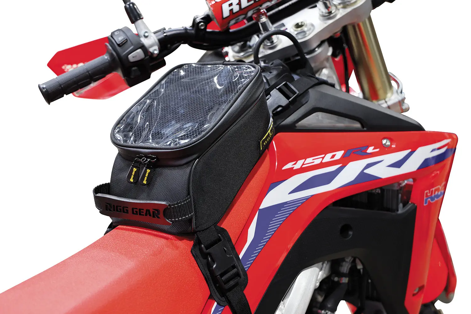 Nelson-Rigg Trails End Lite Tank Bag - Black - Image 2