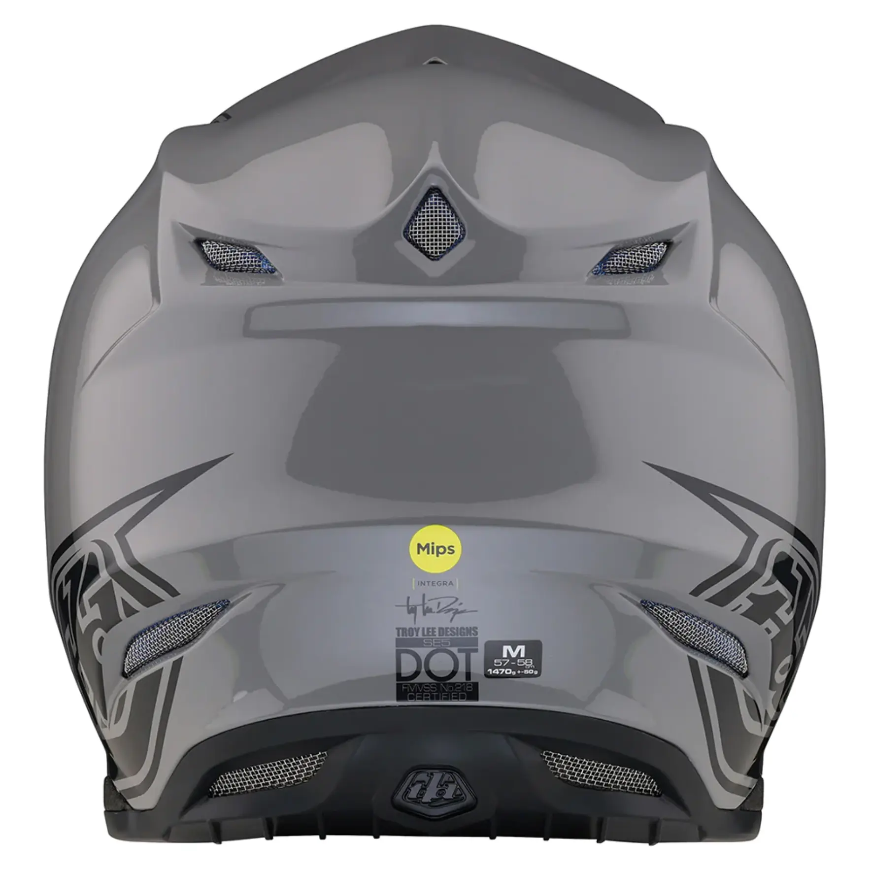 Troy Lee Designs SE5 Composite Helmet w/ MIPS - Core Gray - Image 3