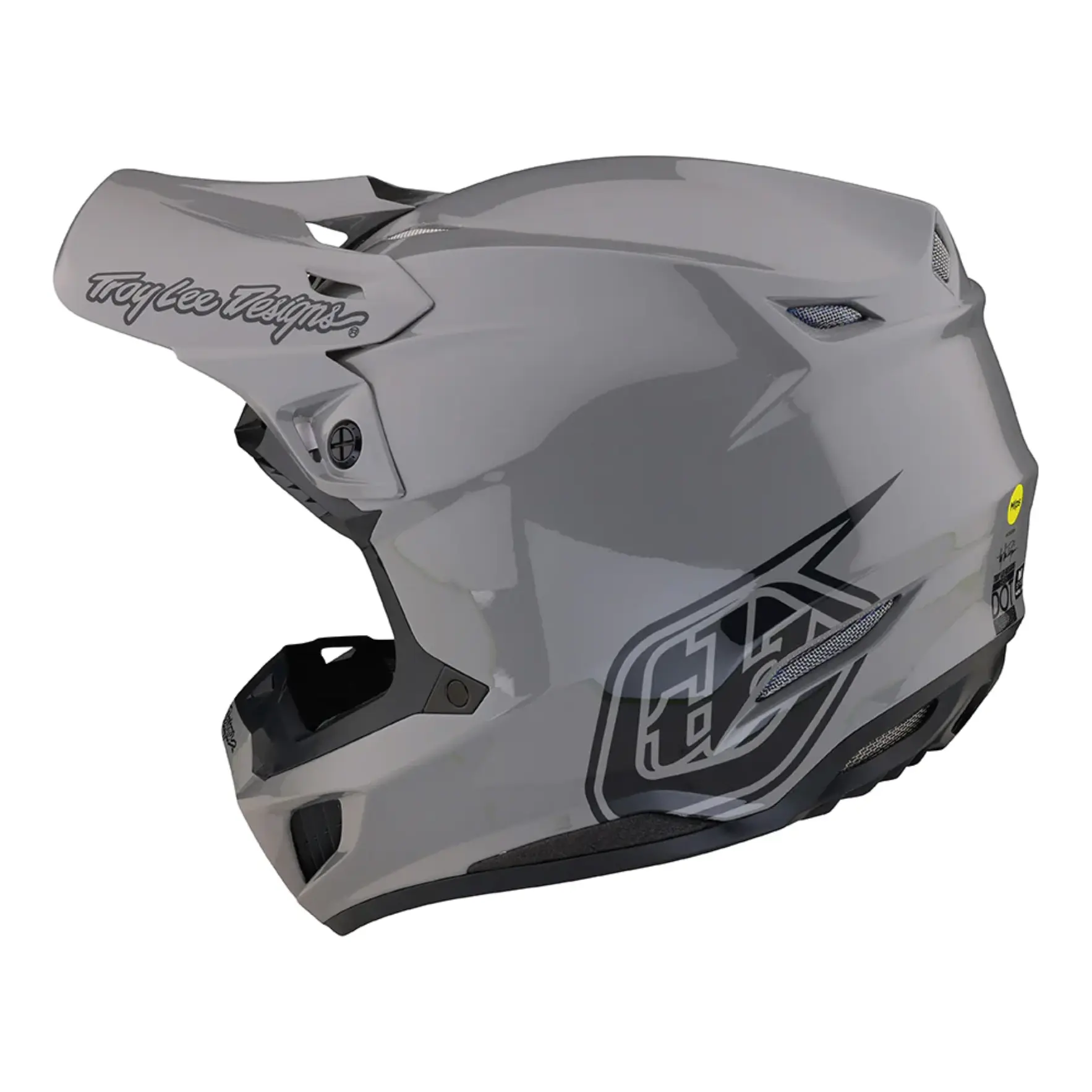 Troy Lee Designs SE5 Composite Helmet w/ MIPS - Core Gray - Image 4