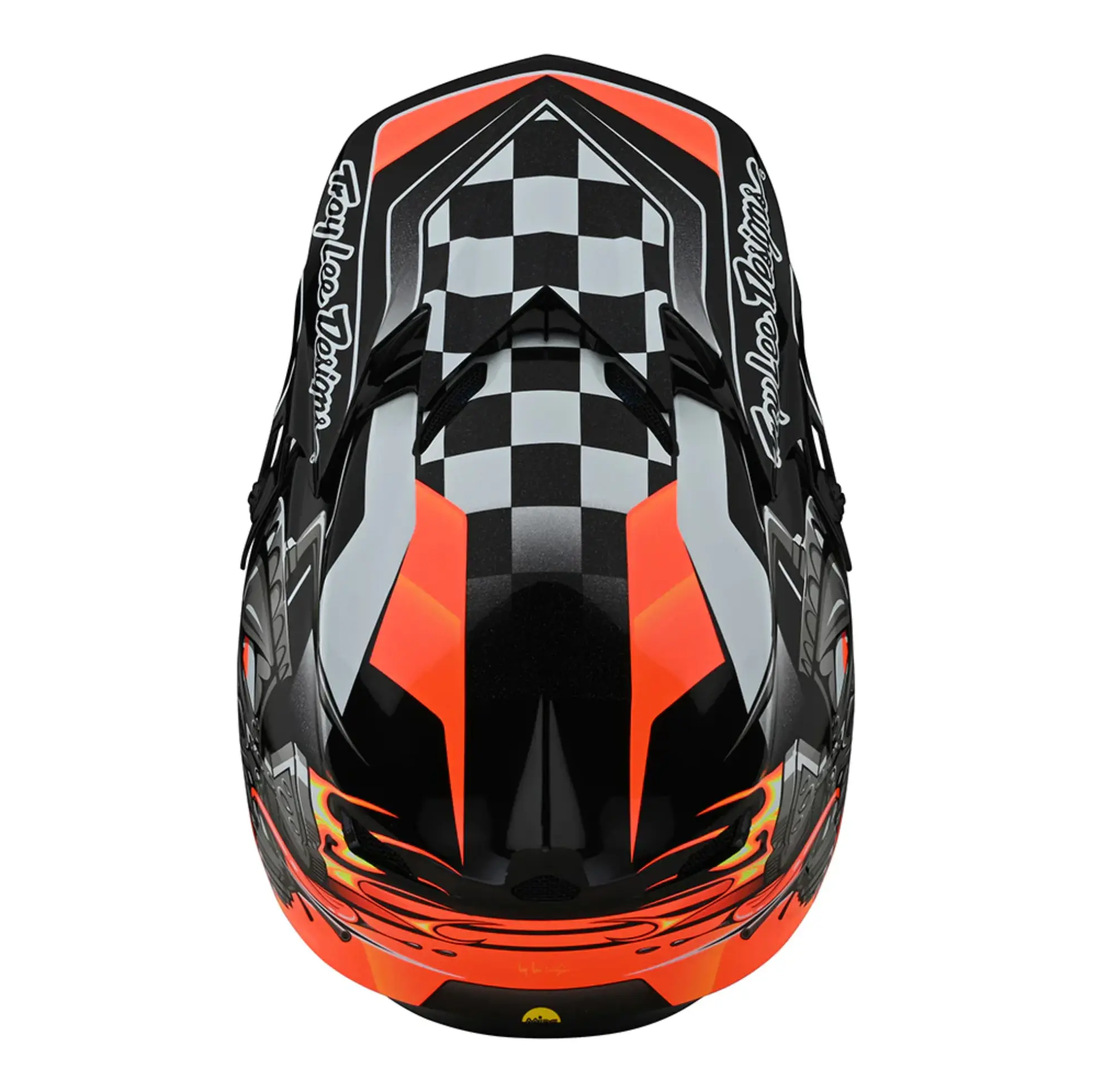 Troy Lee Designs SE4 Polyacrylite Helmet w/MIPS Carb Black - Image 8