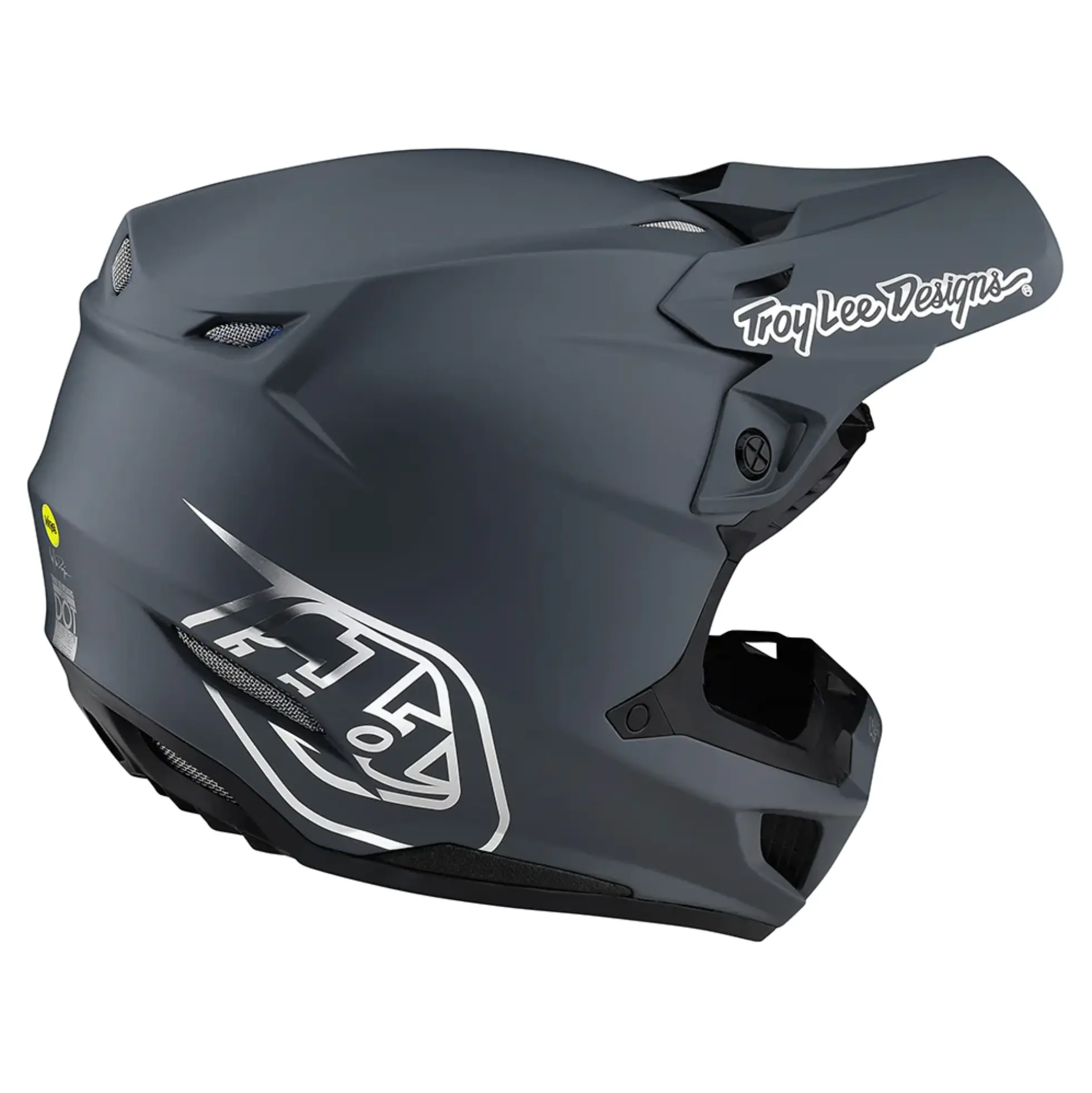 Troy Lee Designs SE5 Composite Helmet w/MIPS Stealth Grey - Image 3