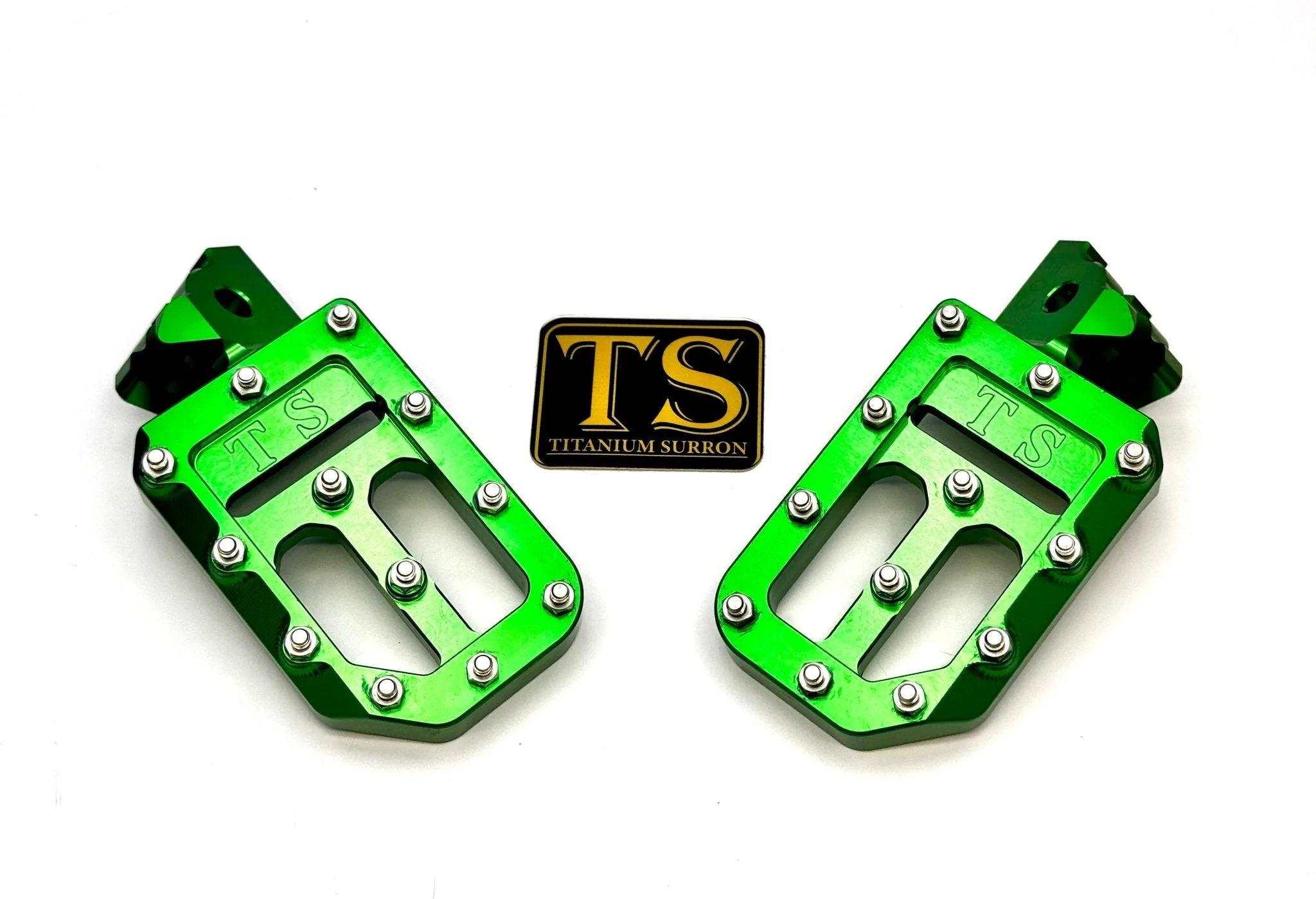Custom Aluminum Foot Pegs w/ Titanium Grips for Talaria and Altis - Image 11