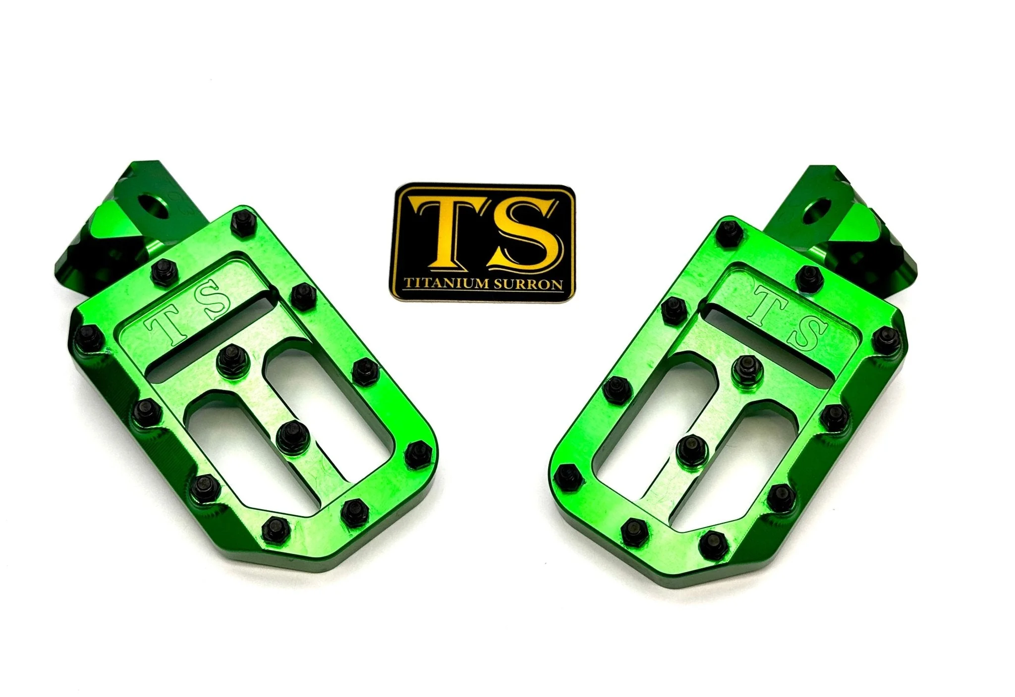 Custom Aluminum Foot Pegs w/ Titanium Grips for Talaria and Altis - Image 12