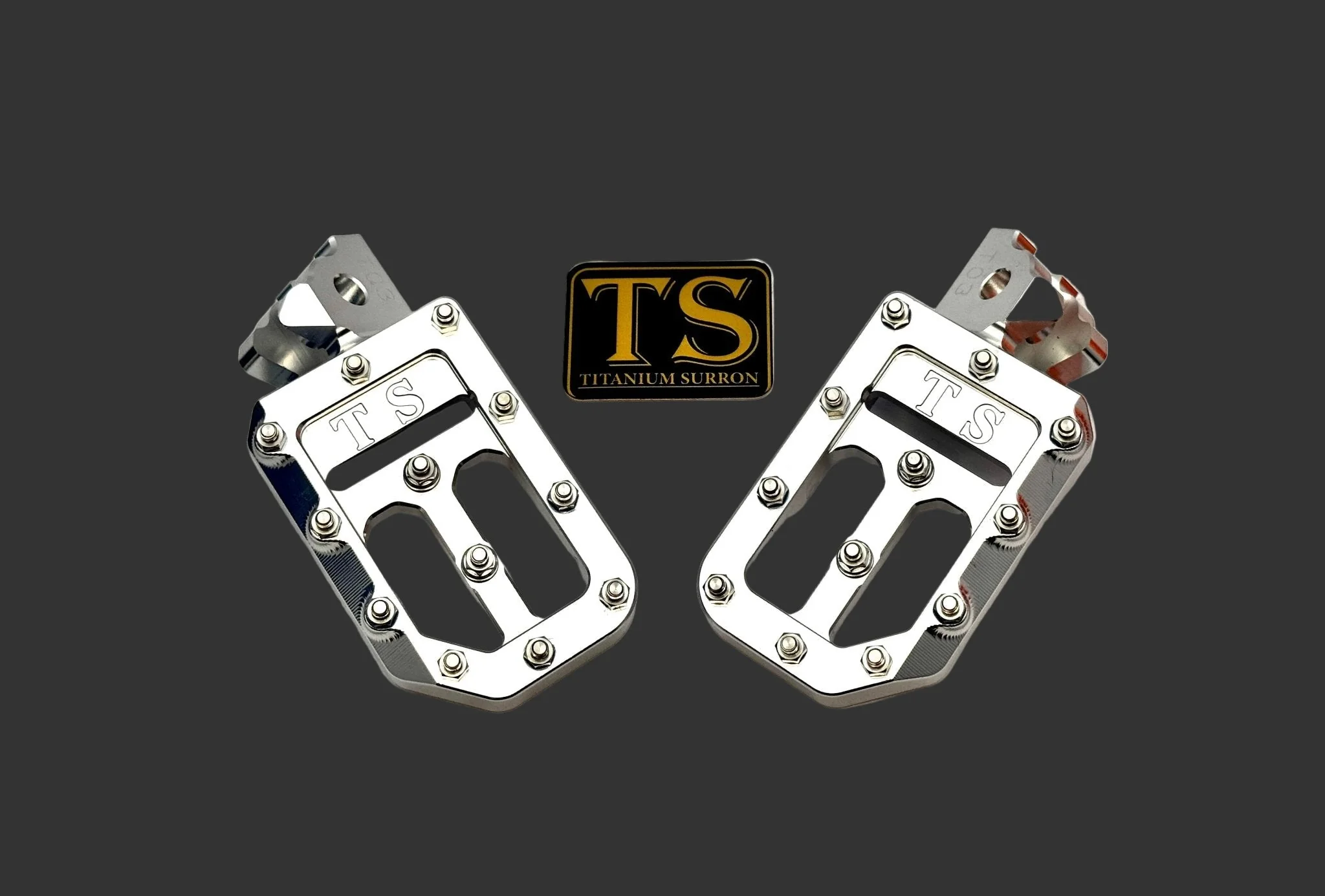 Custom Aluminum Foot Pegs w/ Titanium Grips for Talaria and Altis - Image 14