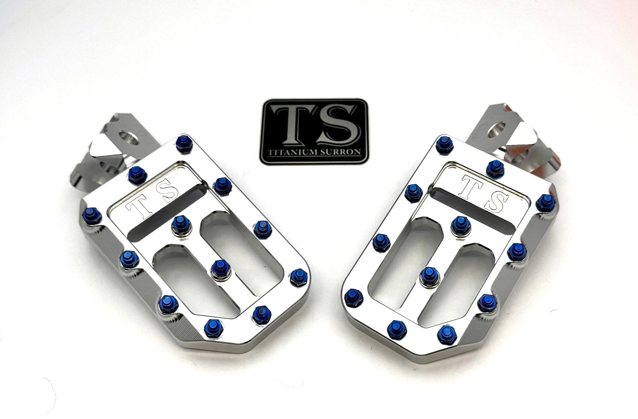 Custom Aluminum Foot Pegs w/ Titanium Grips for Talaria and Altis - Image 17