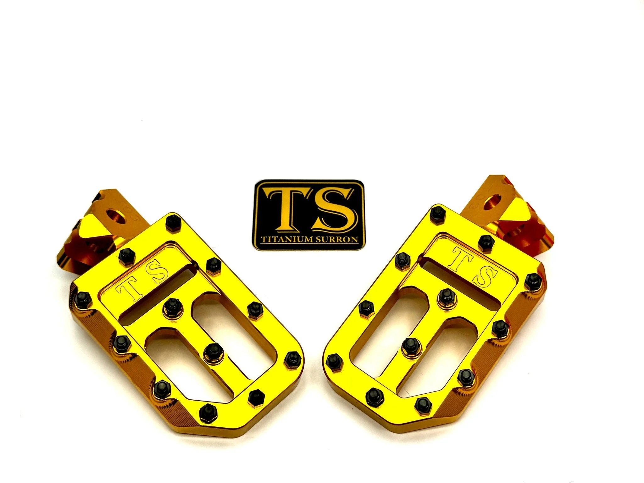 Custom Aluminum Foot Pegs w/ Titanium Grips for Talaria and Altis - Image 7
