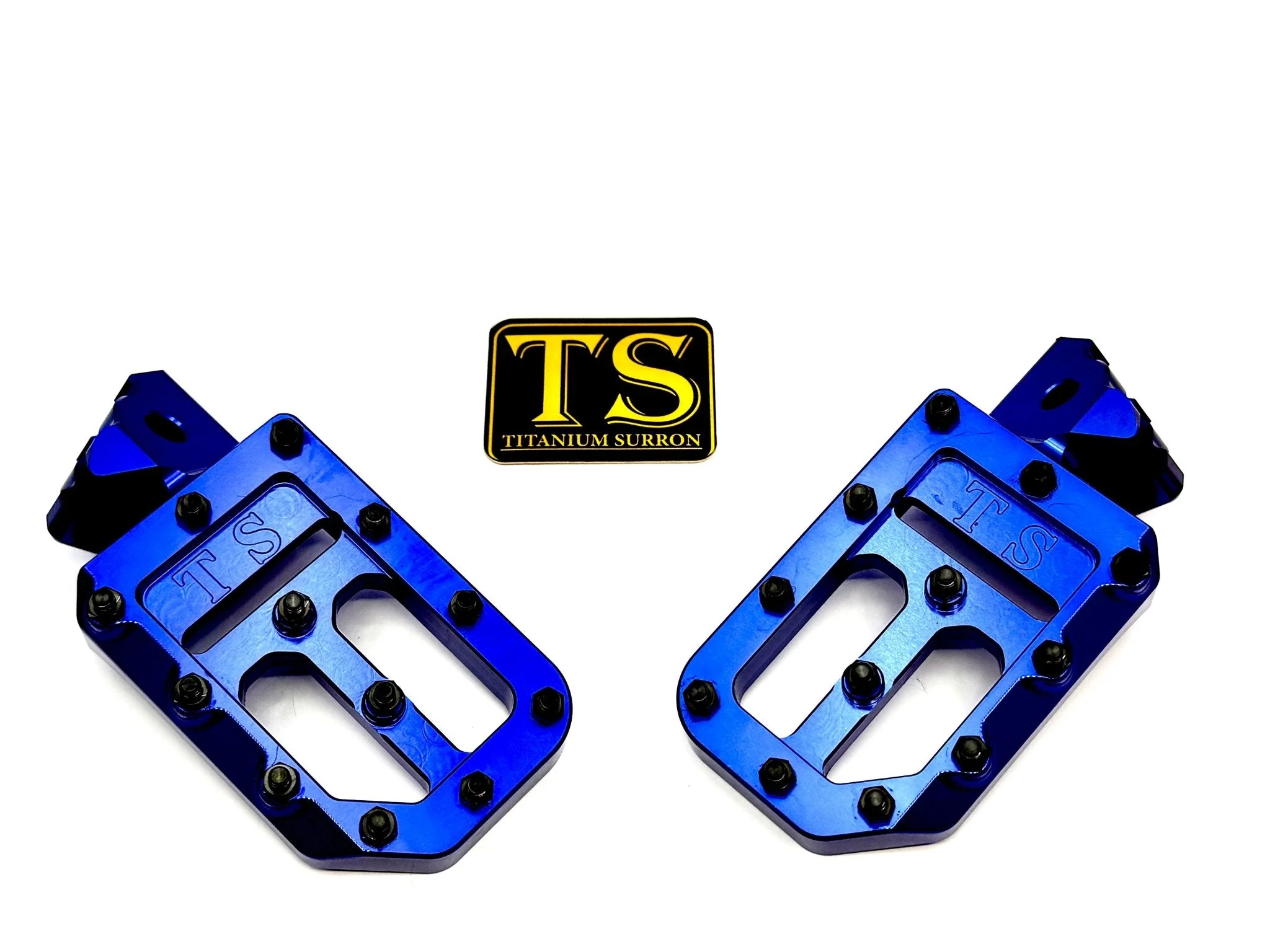 Custom Aluminum Foot Pegs w/ Titanium Grips for Talaria and Altis - Image 8