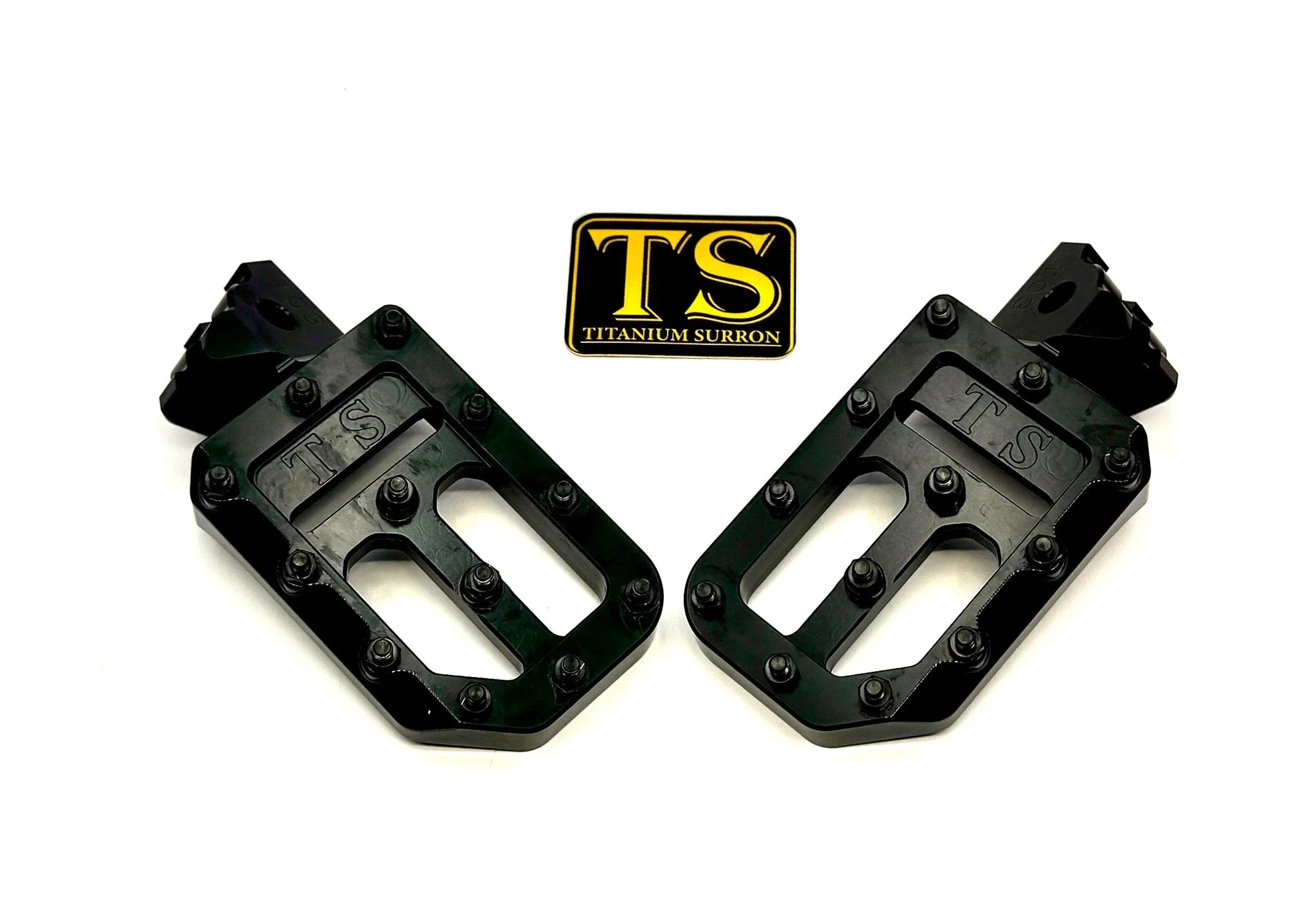 Custom Aluminum Foot Pegs w/ Titanium Grips for Talaria and Altis - Image 9