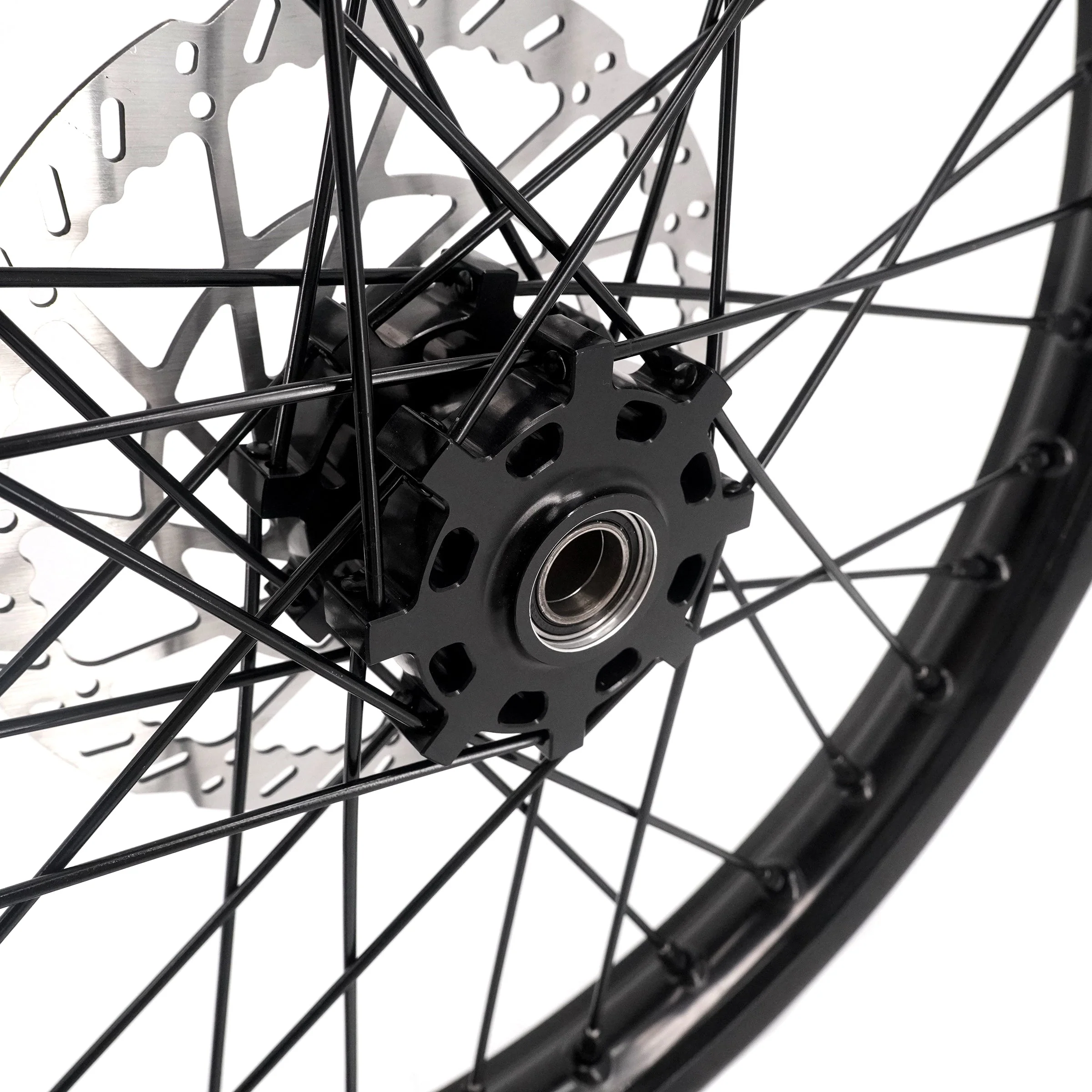 US Stock KKE New Style Wheels For SurRon Light Bee-X 2019-2025 Black - 1.6*19" & 1.85*16" - Image 4