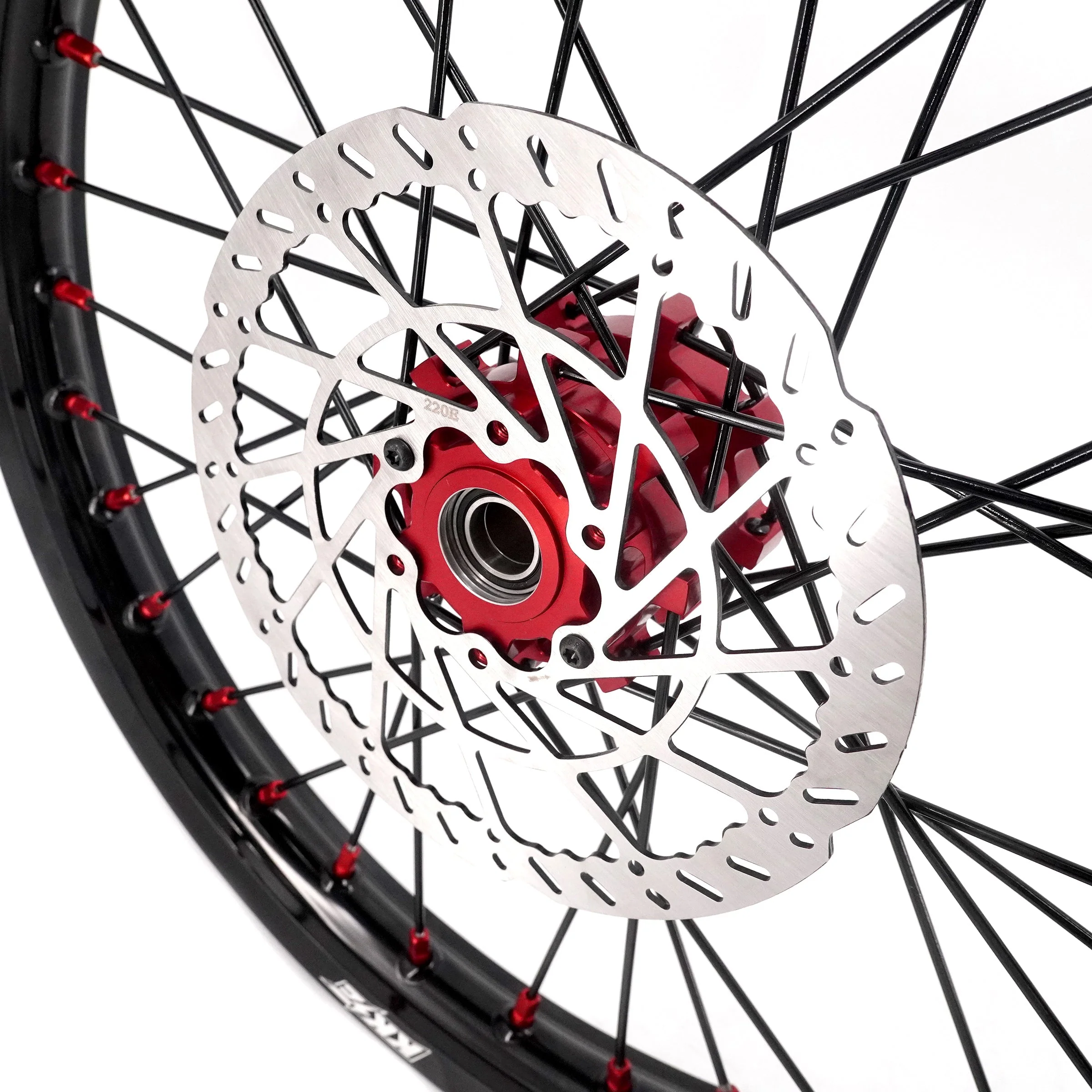 US Stock KKE 1.6*19" & 1.85*16" New Style E-bike Wheels Rim For SurRon Light Bee-X 2019-2025 Red Nipples - Image 6