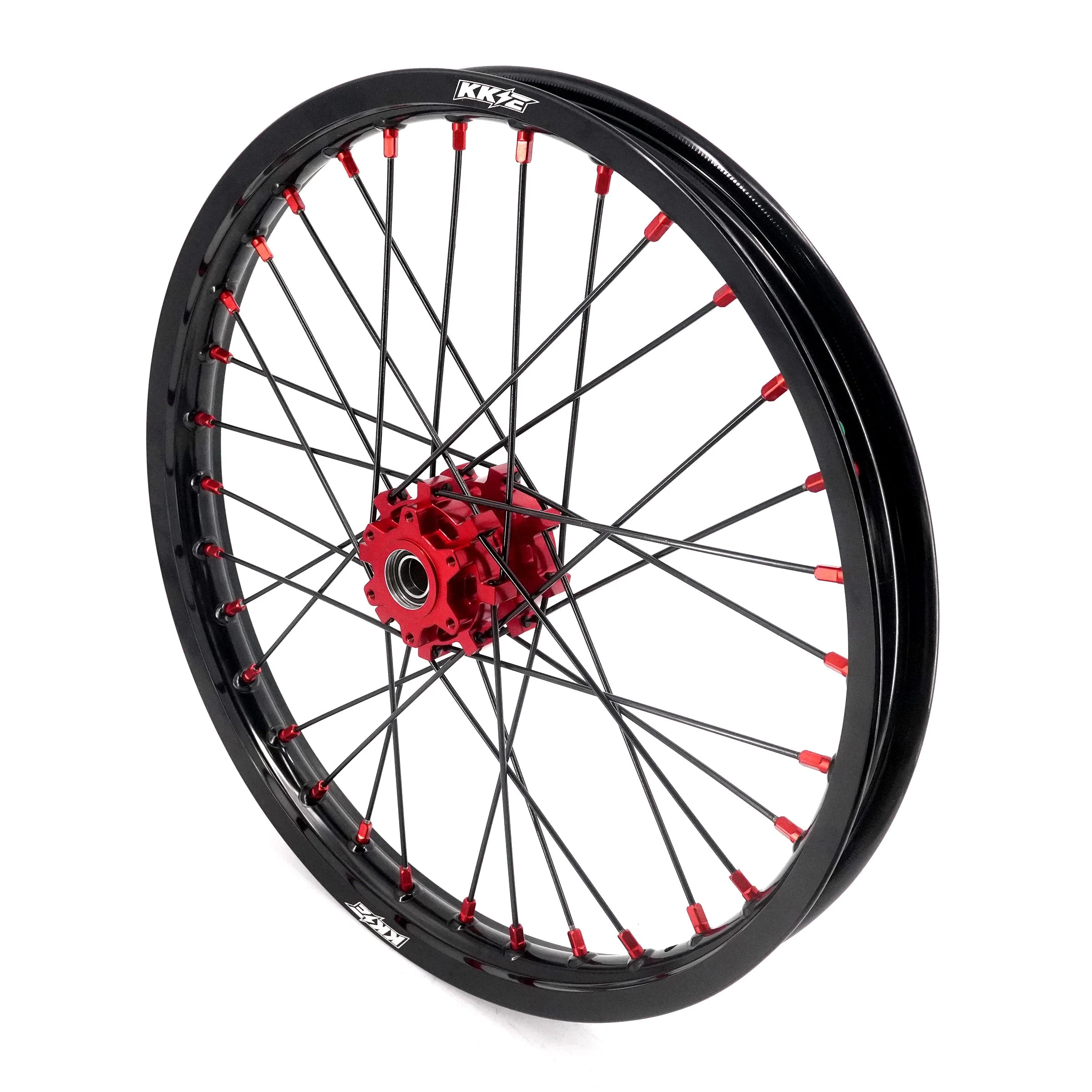 US Stock KKE 1.6*19" & 1.85*16" New Style E-bike Wheels Rim For SurRon Light Bee-X 2019-2025 Red Nipples - Image 7