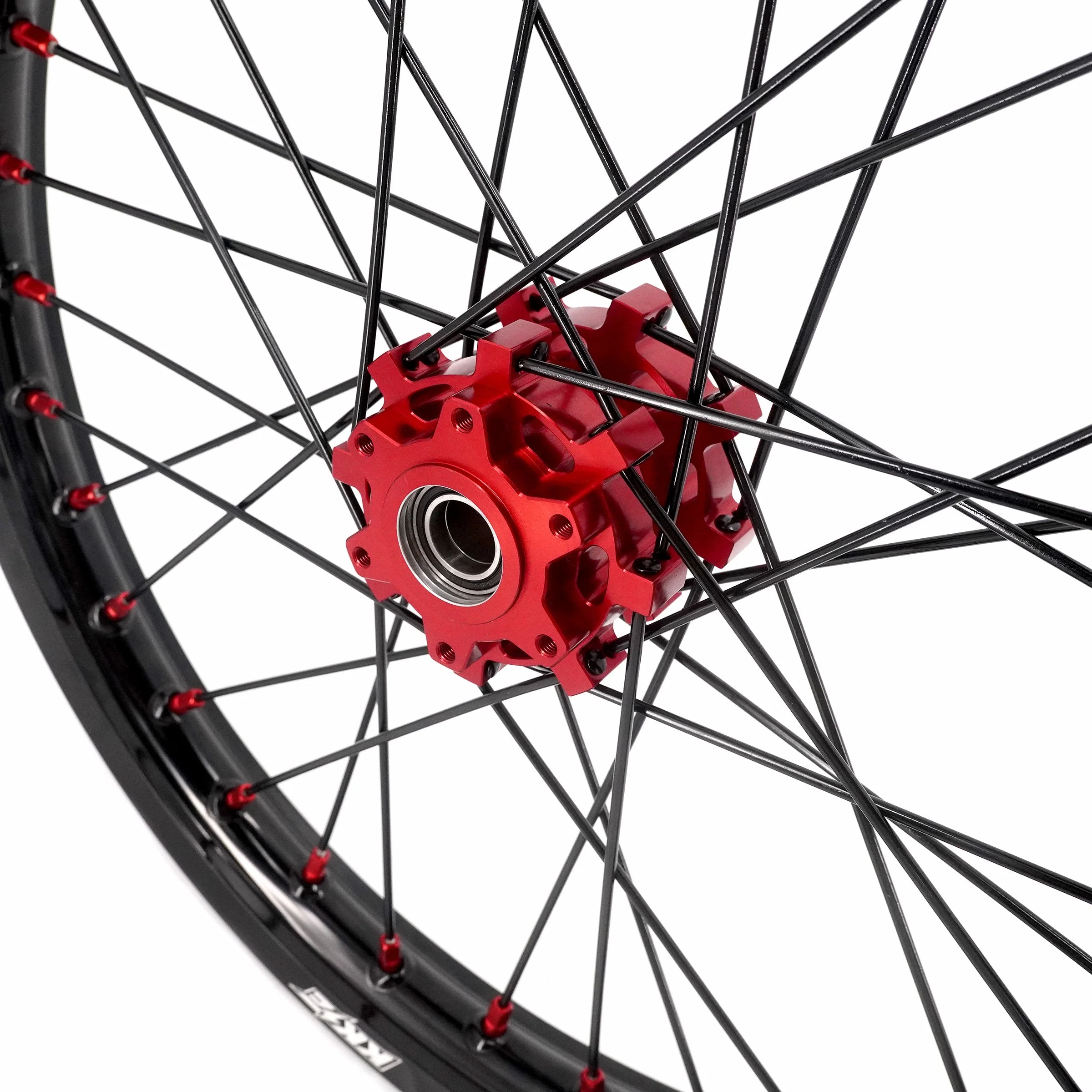 US Stock KKE 1.6*19" & 1.85*16" New Style E-bike Wheels Rim For SurRon Light Bee-X 2019-2025 Red Nipples - Image 8