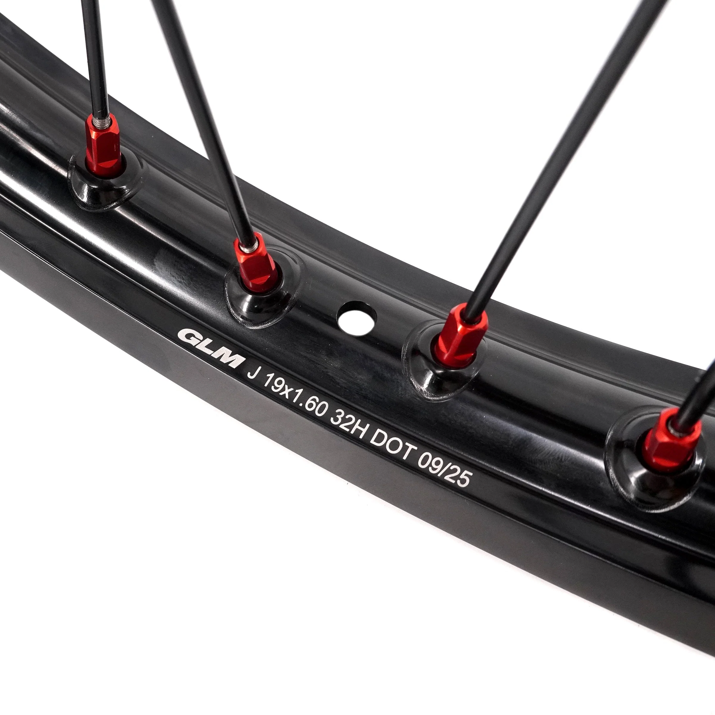 US Stock KKE 1.6*19" & 1.85*16" New Style E-bike Wheels Rim For SurRon Light Bee-X 2019-2025 Red Nipples - Image 9