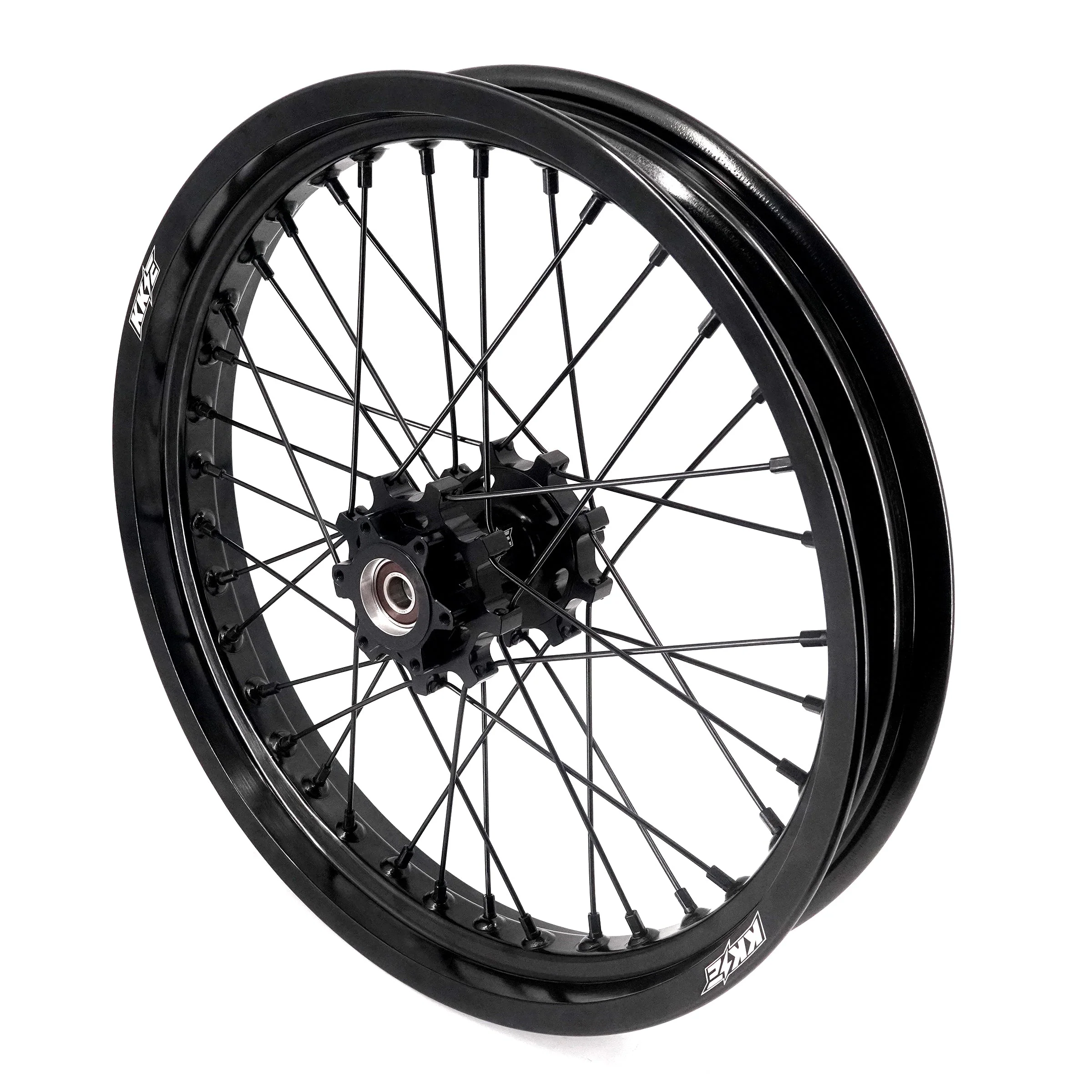 KKE 2.15*17 & 2.5*17 E-bike Wheels Rims Fit Talaria Sting MX3 / R MX4 / x3 (xXx) All Black - Image 10