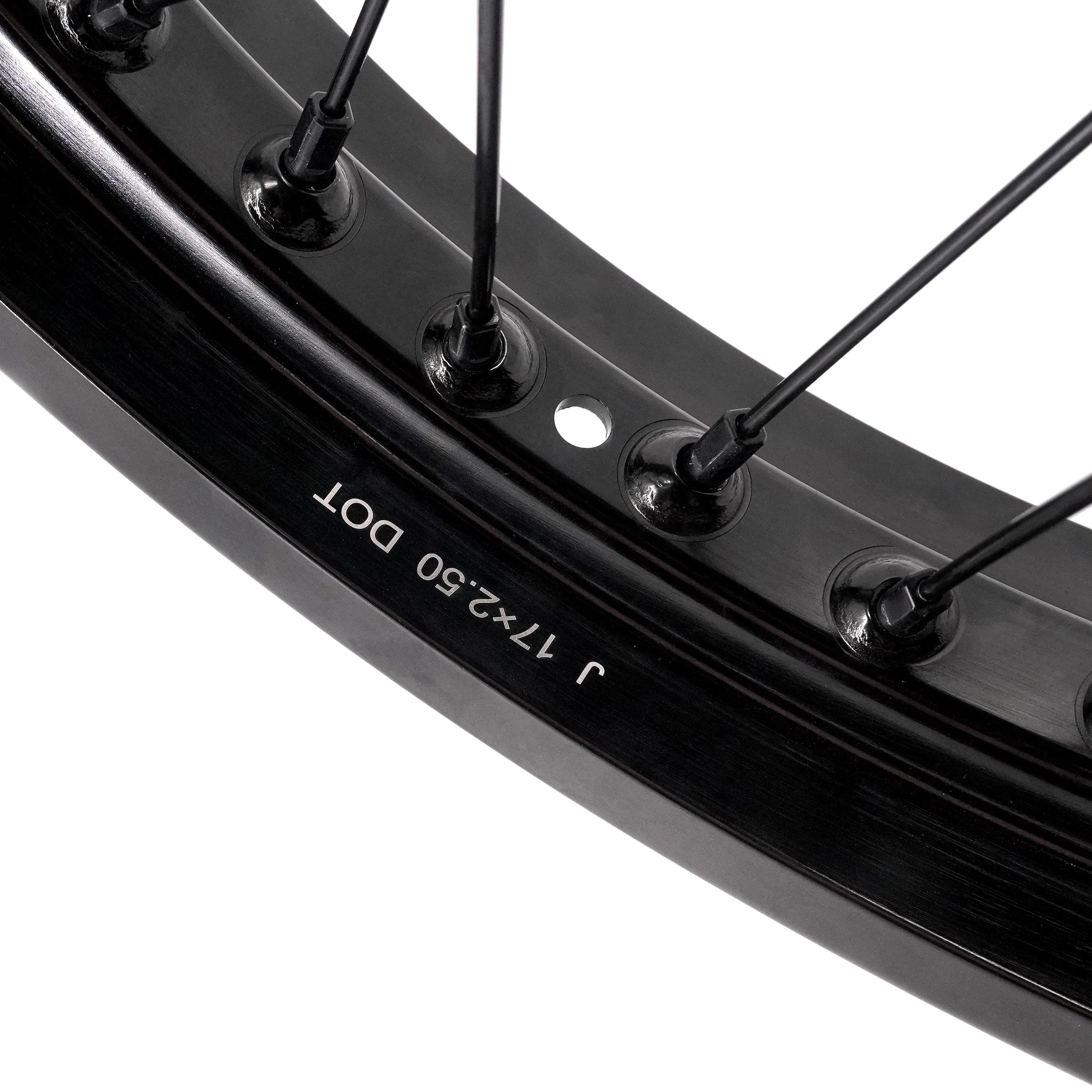 KKE 2.15*17 & 2.5*17 E-bike Wheels Rims Fit Talaria Sting MX3 / R MX4 / x3 (xXx) All Black - Image 12