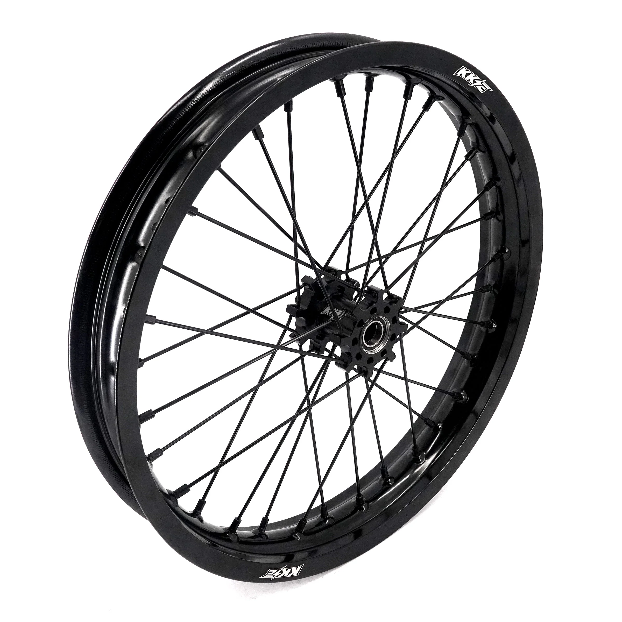 KKE 2.15*17 & 2.5*17 E-bike Wheels Rims Fit Talaria Sting MX3 / R MX4 / x3 (xXx) All Black - Image 3