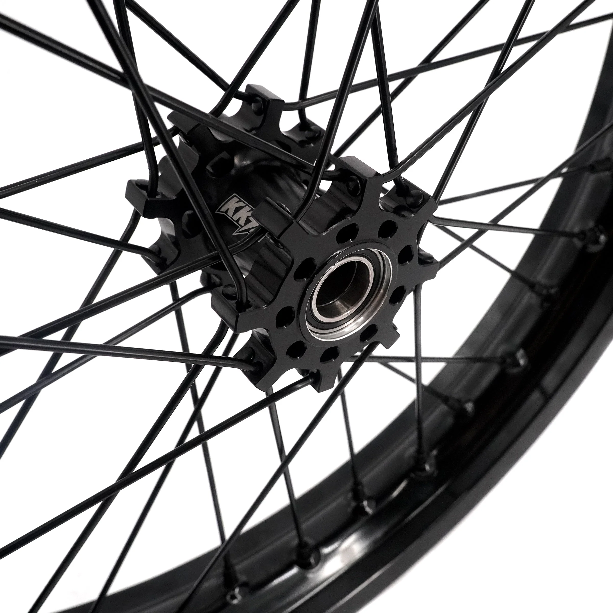 KKE 2.15*17 & 2.5*17 E-bike Wheels Rims Fit Talaria Sting MX3 / R MX4 / x3 (xXx) All Black - Image 4