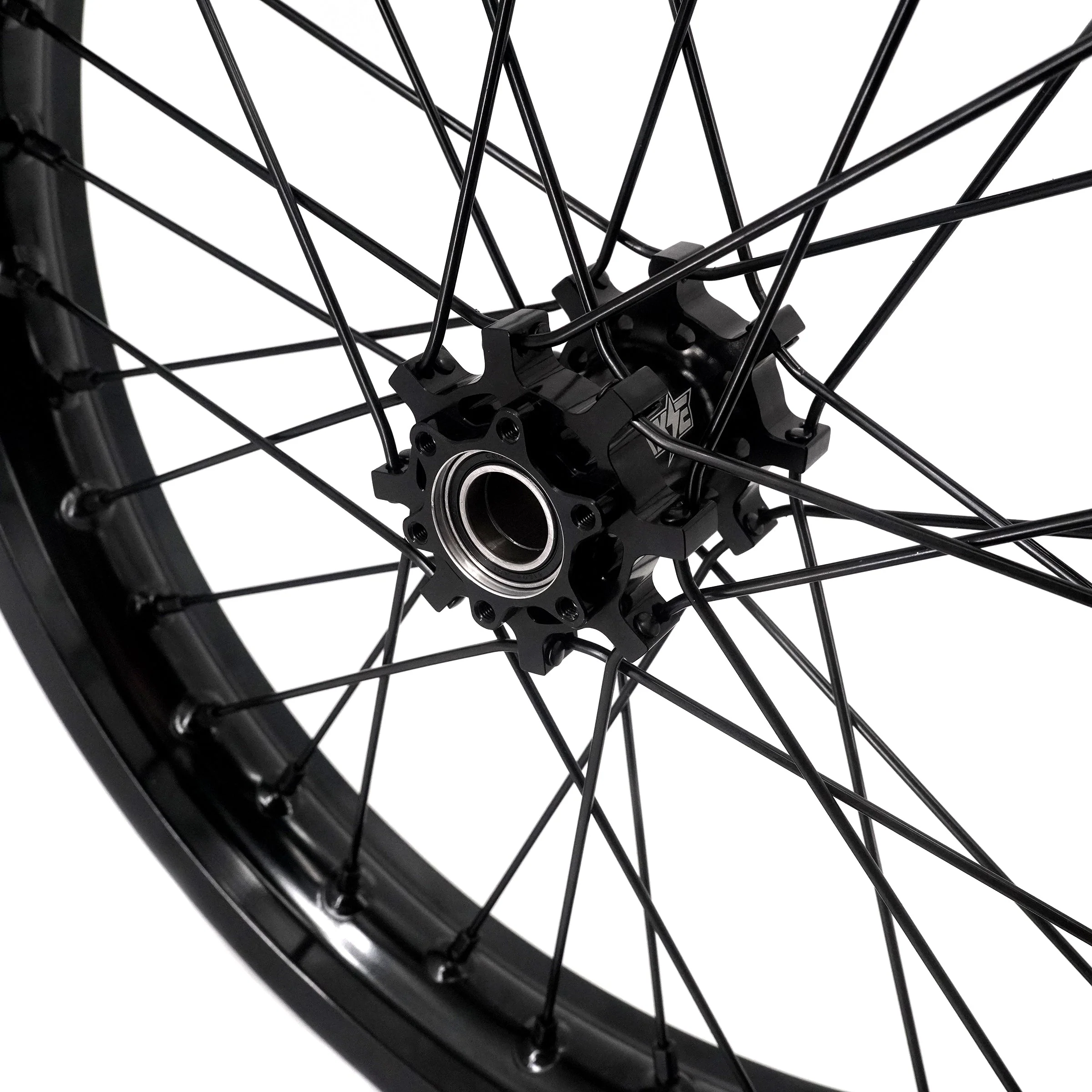 KKE 2.15*17 & 2.5*17 E-bike Wheels Rims Fit Talaria Sting MX3 / R MX4 / x3 (xXx) All Black - Image 6