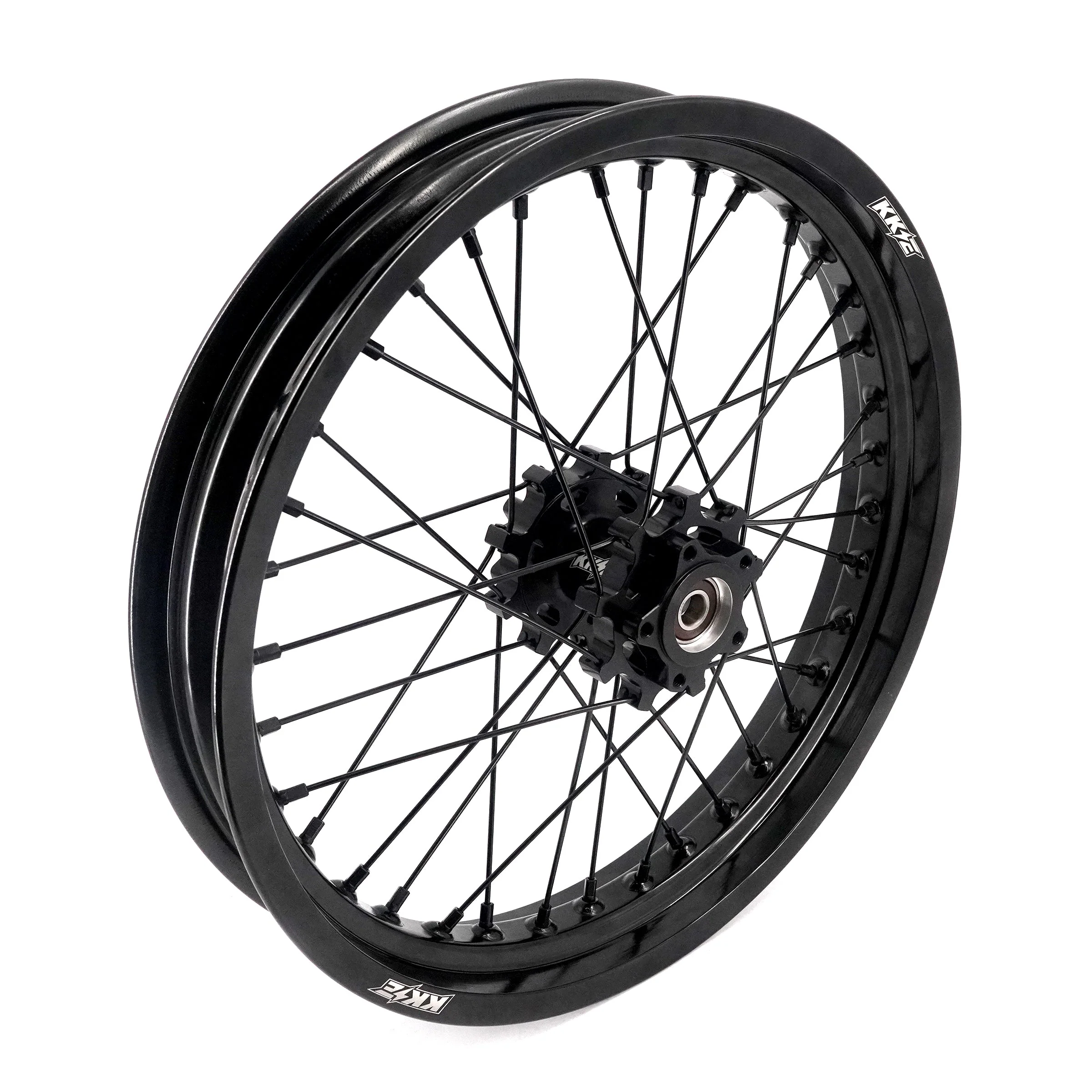 KKE 2.15*17 & 2.5*17 E-bike Wheels Rims Fit Talaria Sting MX3 / R MX4 / x3 (xXx) All Black - Image 8