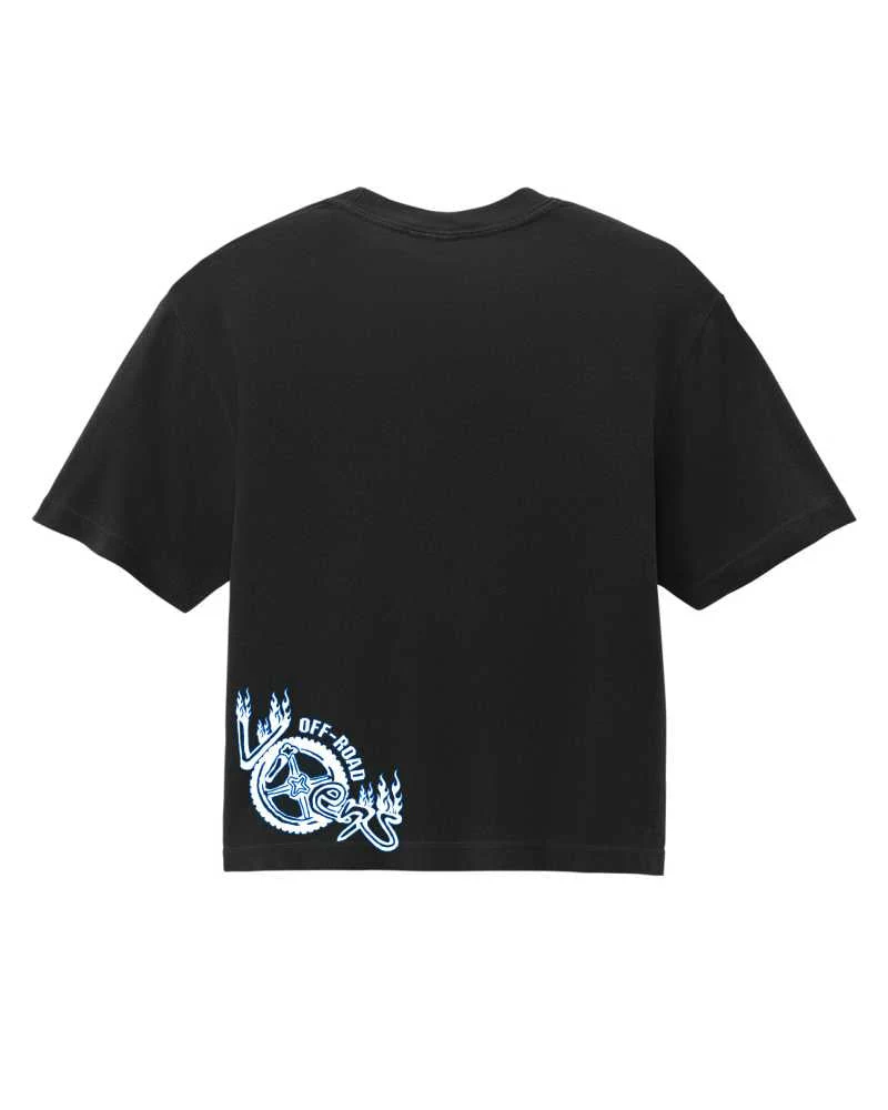 USA Hell on Wheels Cropped Tee - Image 2