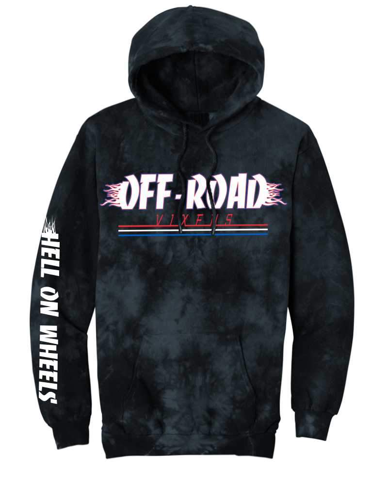 USA Hell on Wheels Unisex Pullover Hoodie - Image 2