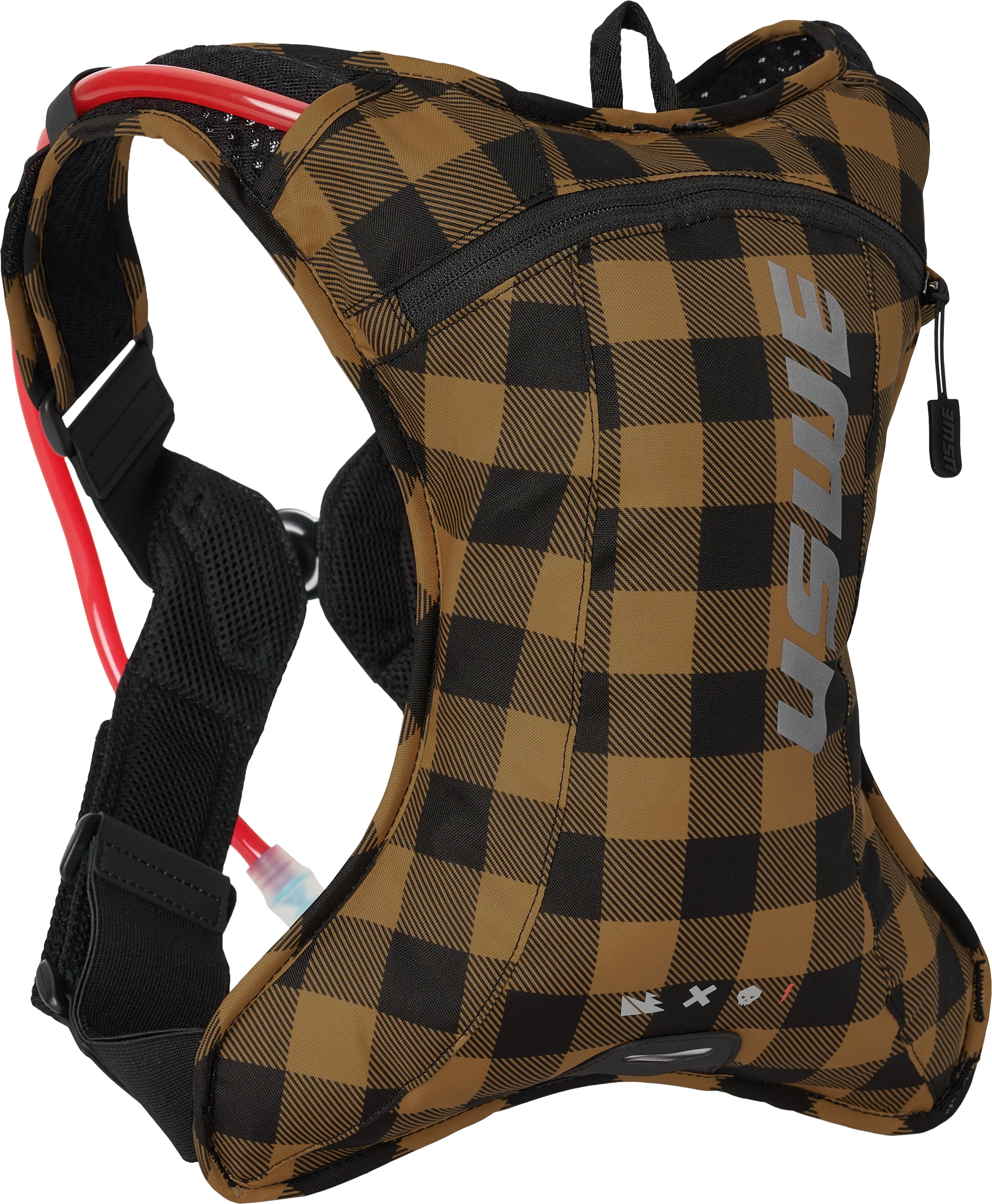 USWE Outlander XC 2L Flannel Hydration Pack - Image 4