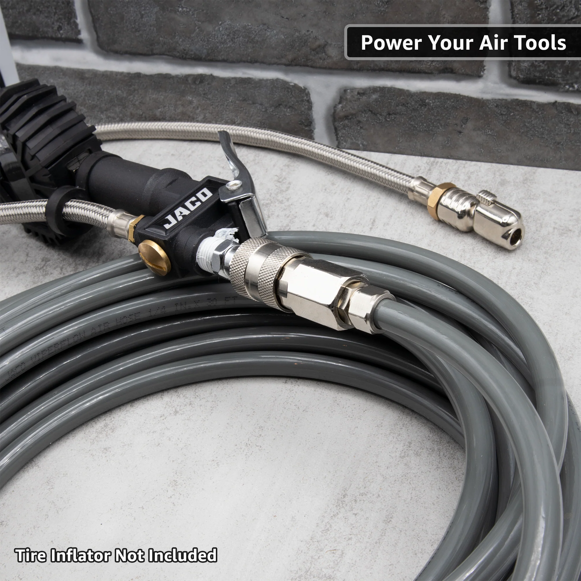 ViperFlow Poly Air Hose Kit - 1/4" x 30 ft. - Image 7