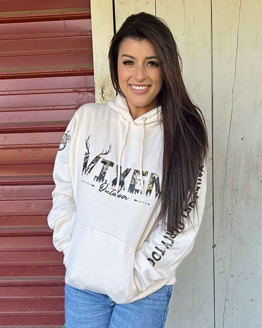 Vixen Huntress Pullover Hoodie - Natural - Image 6