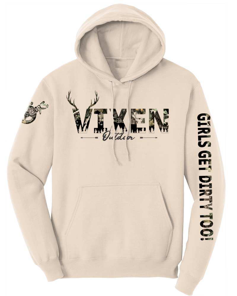 Vixen Huntress Pullover Hoodie - Natural - Image 7