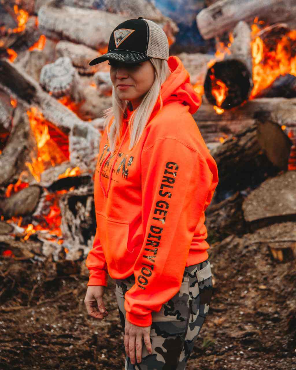 Vixen Huntress Pullover Hoodie-Safety - Image 4