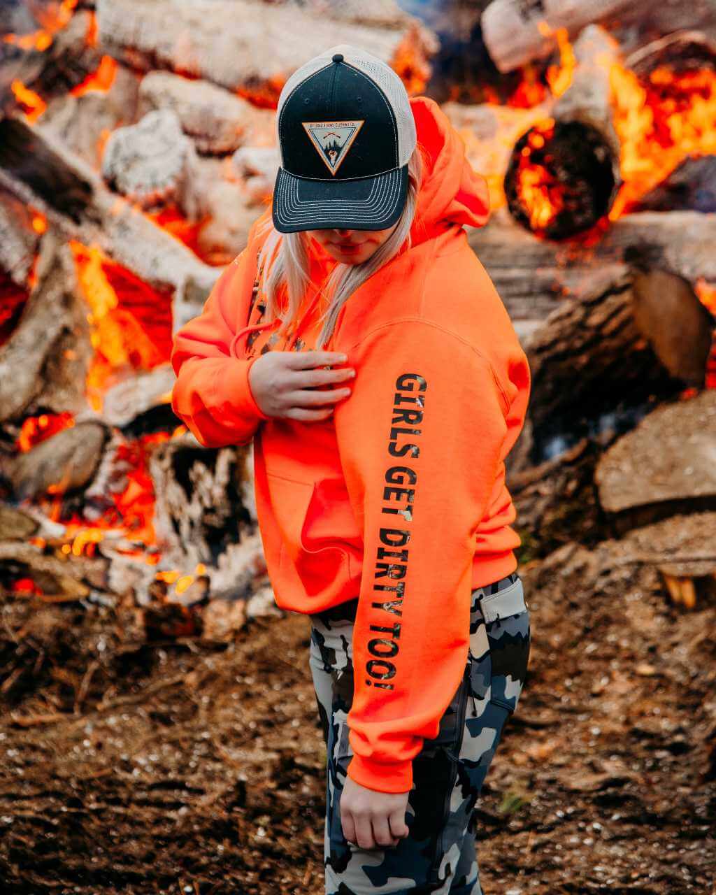 Vixen Huntress Pullover Hoodie-Safety - Image 5