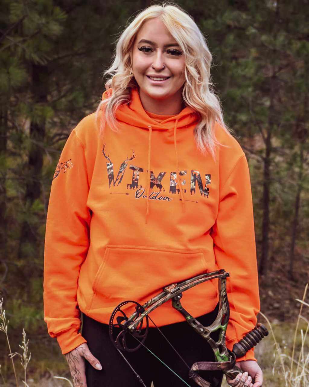 Vixen Huntress Pullover Hoodie-Safety - Image 6