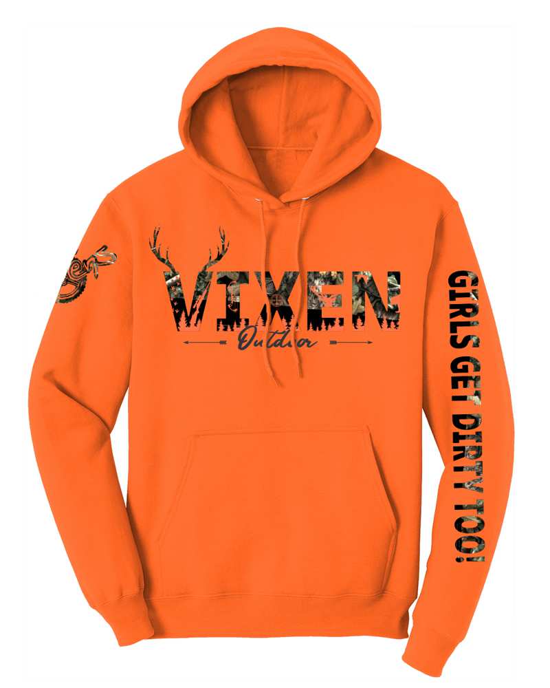 Vixen Huntress Pullover Hoodie-Safety - Image 9