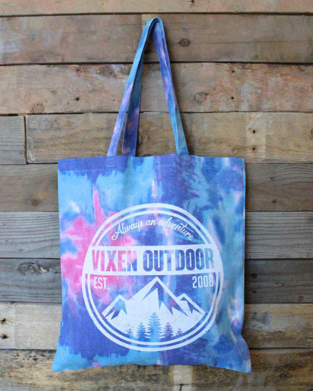 Vixen Outdoor Tie Dye Canvas Tote - Candy - Image 3