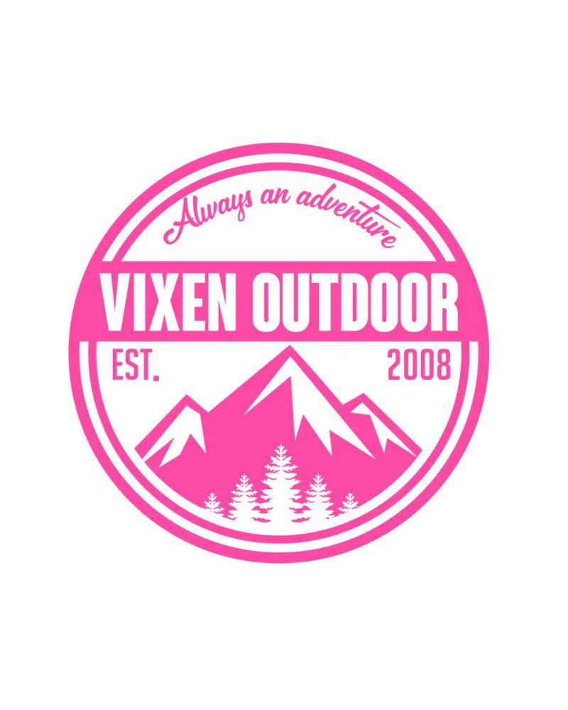 Vixen Outdoor Vinyl Decal 6" x 6" - Image 2
