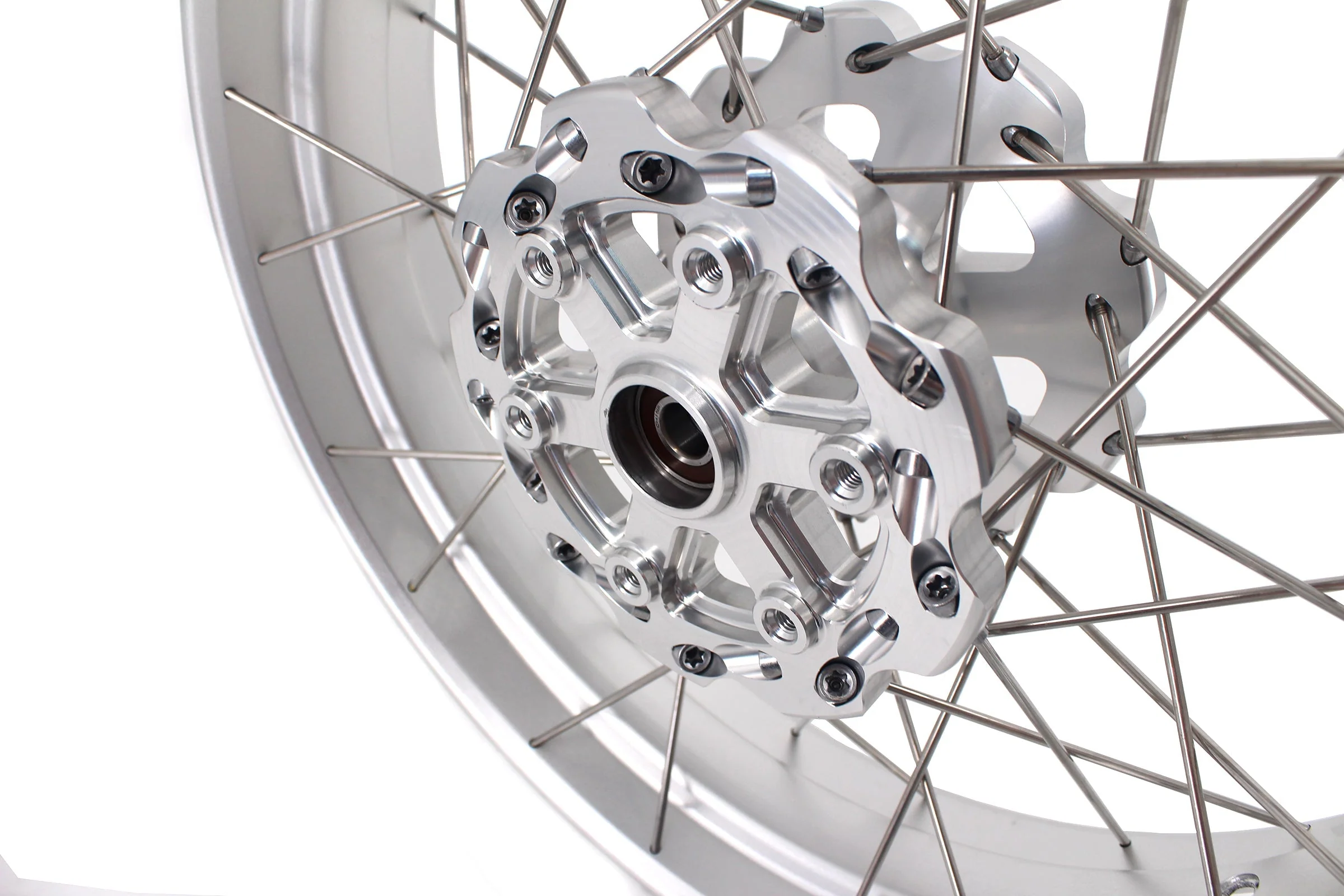 VMX 17Inch Spoked Alloy Tubeless Wheels Rims For KTM390 Adventure 2020 2021 - Image 12