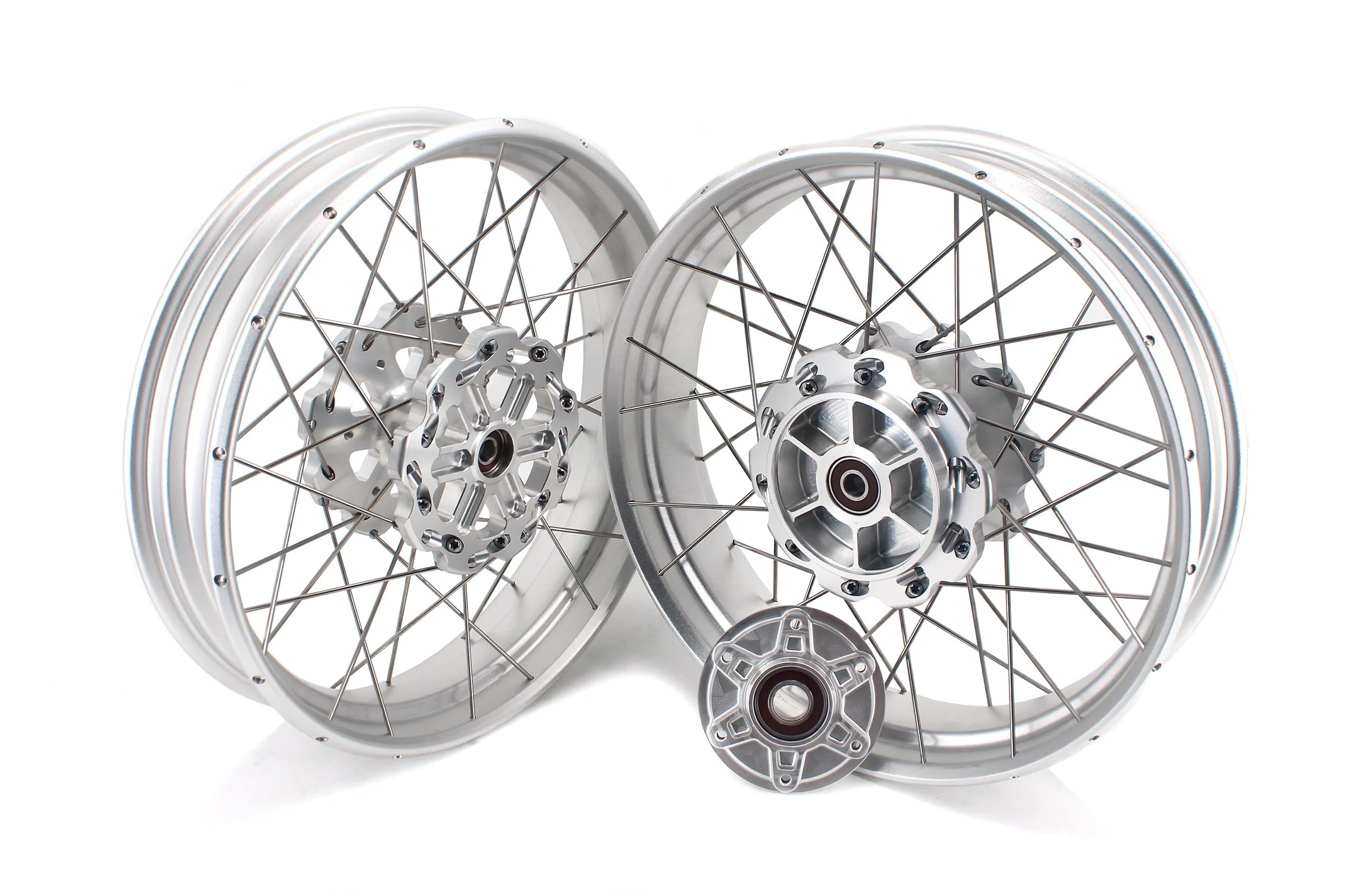 VMX 17Inch Spoked Alloy Tubeless Wheels Rims For KTM390 Adventure 2020 2021 - Image 2