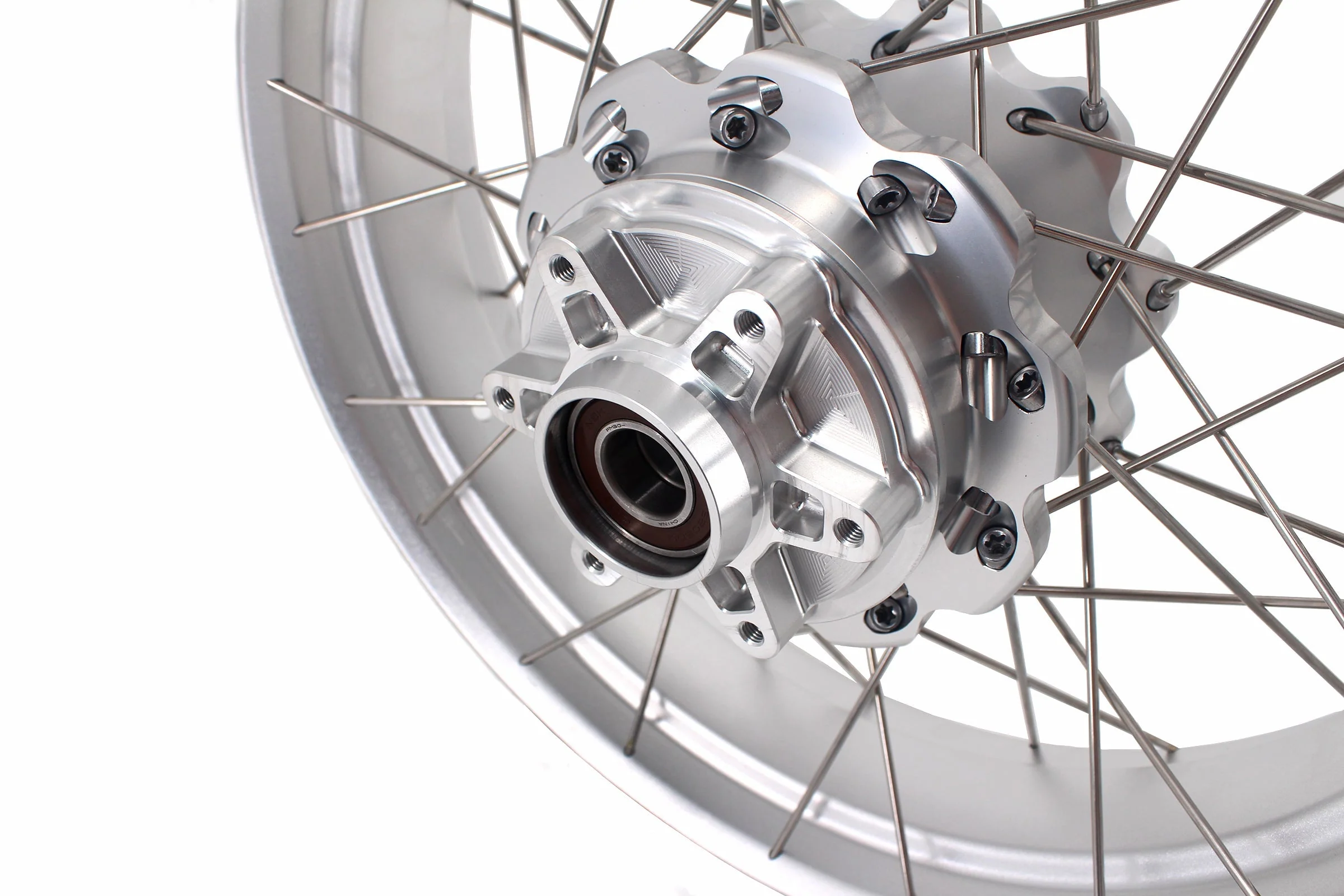 VMX 17Inch Spoked Alloy Tubeless Wheels Rims For KTM390 Adventure 2020 2021 - Image 5