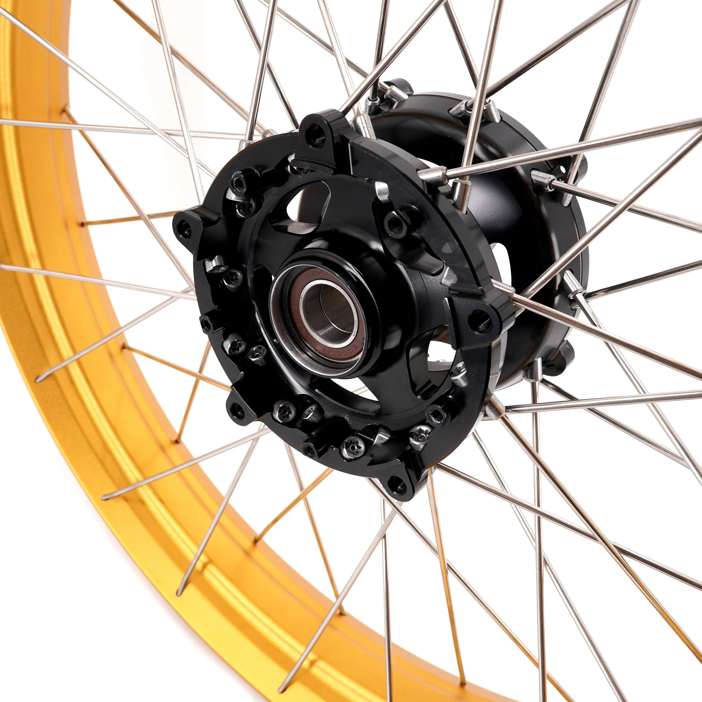 VMX-Racing 21" 18" Tubeless Wheels Fit Yamaha Tenere 700 2019-2025 Gold Rims - Image 6