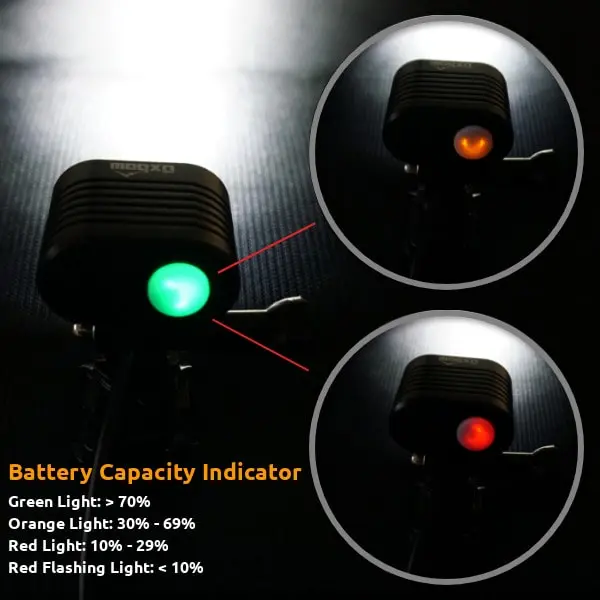 Voyager Dirt Bike Helmet Light Kit by Oxbow - Battery Powered Dirt Bike Helmet Light - Image 6